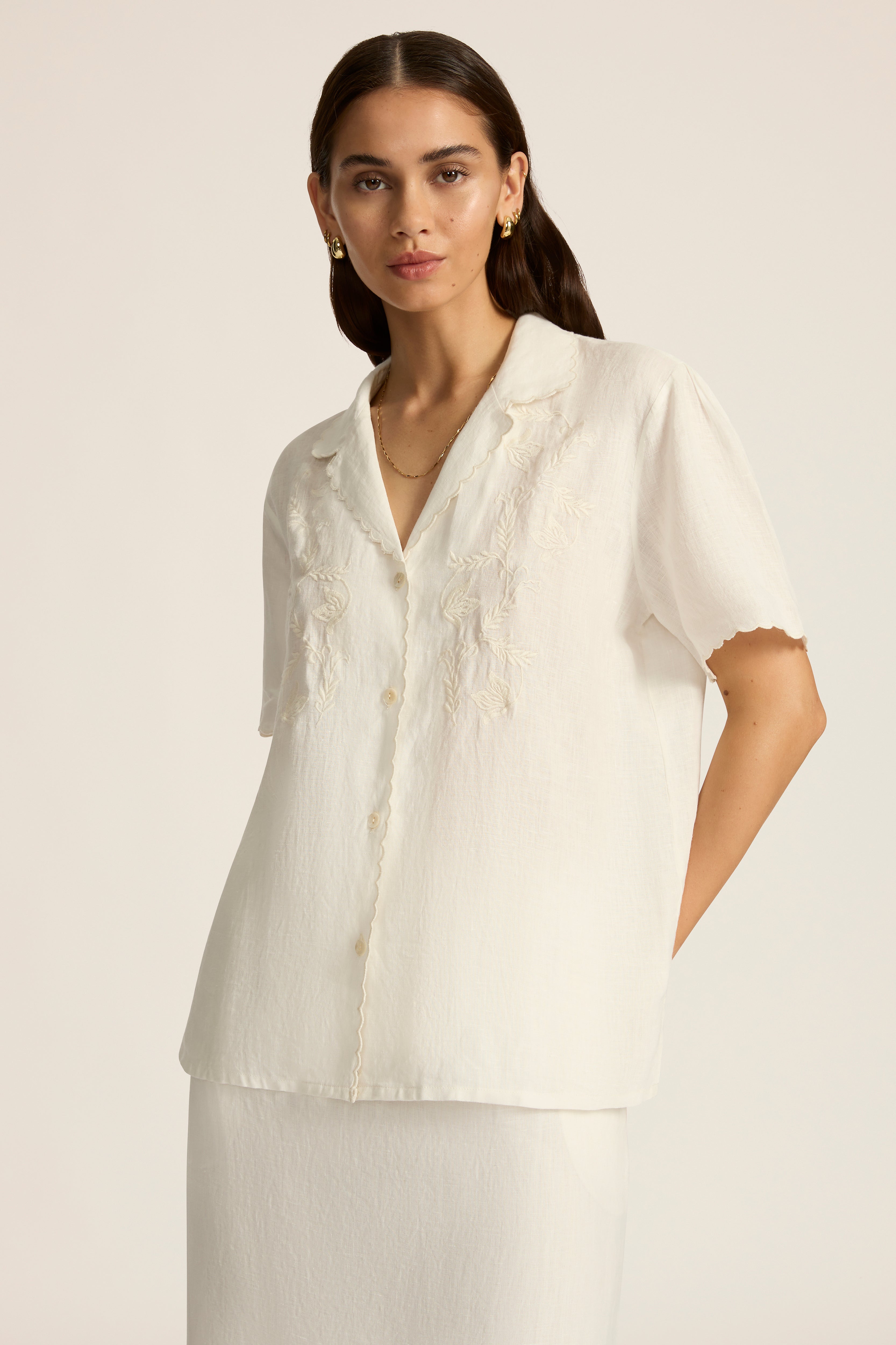 Gabriela Shirt - Verano Jasmin