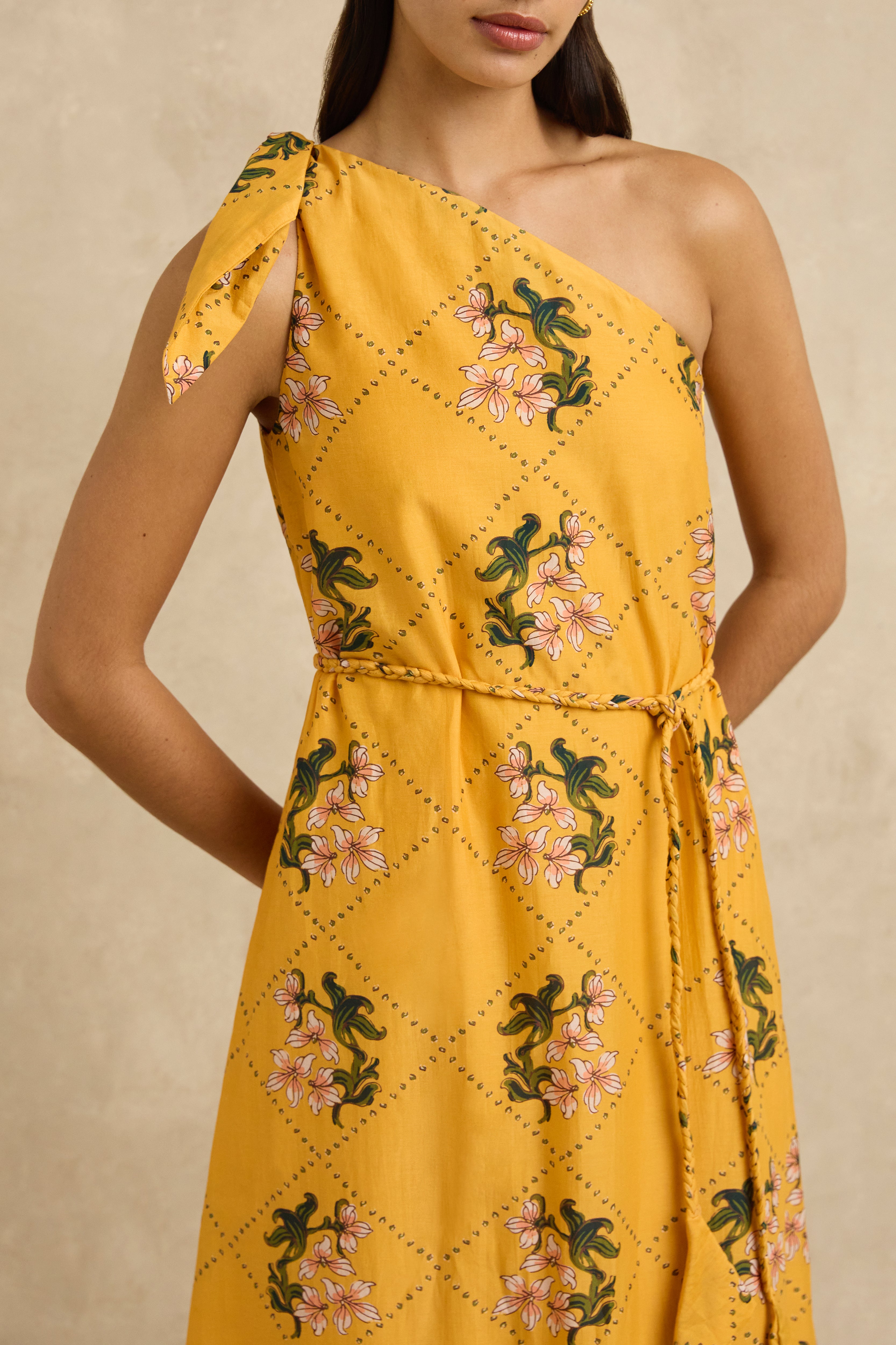 Helena Dress - Jasmine Yellow