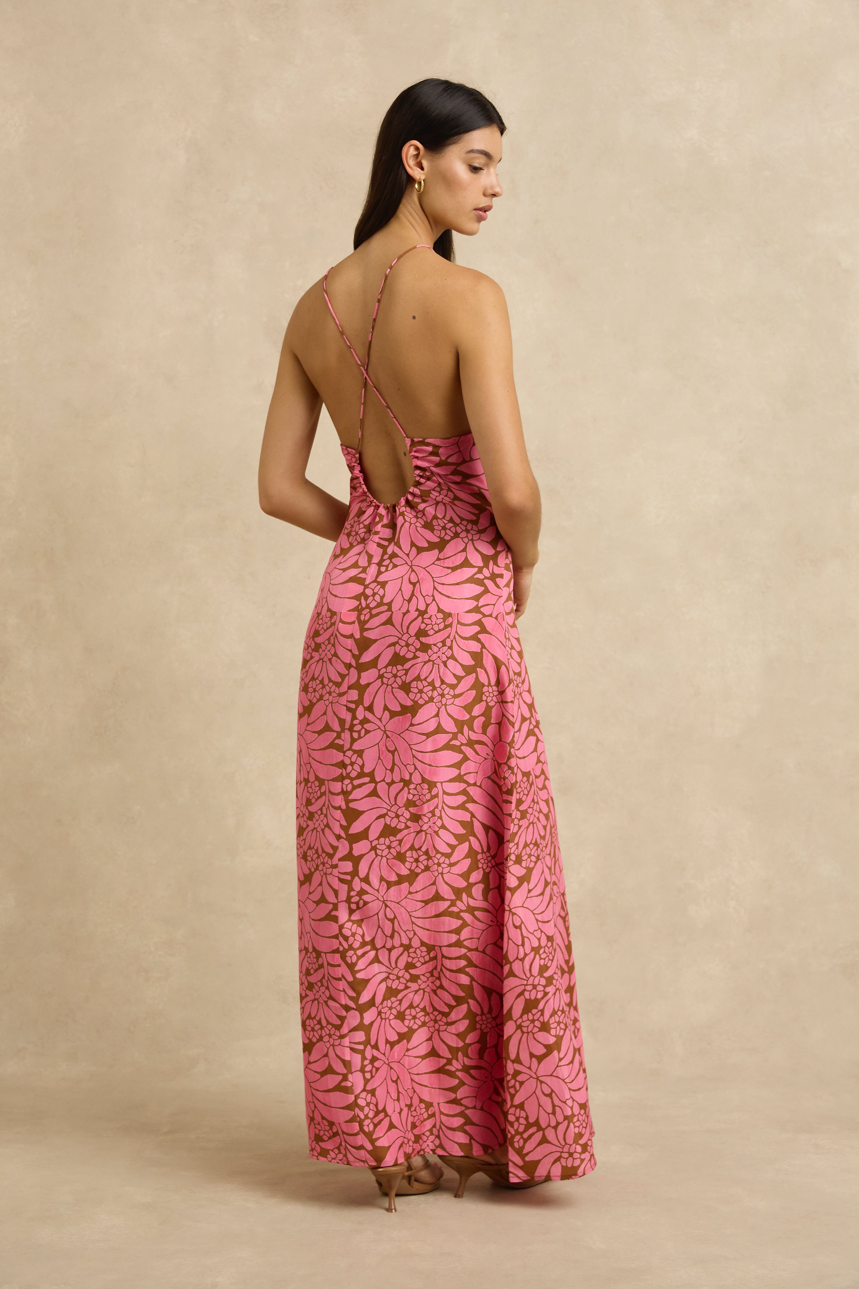 Ines Dress - Crocus Rosewood