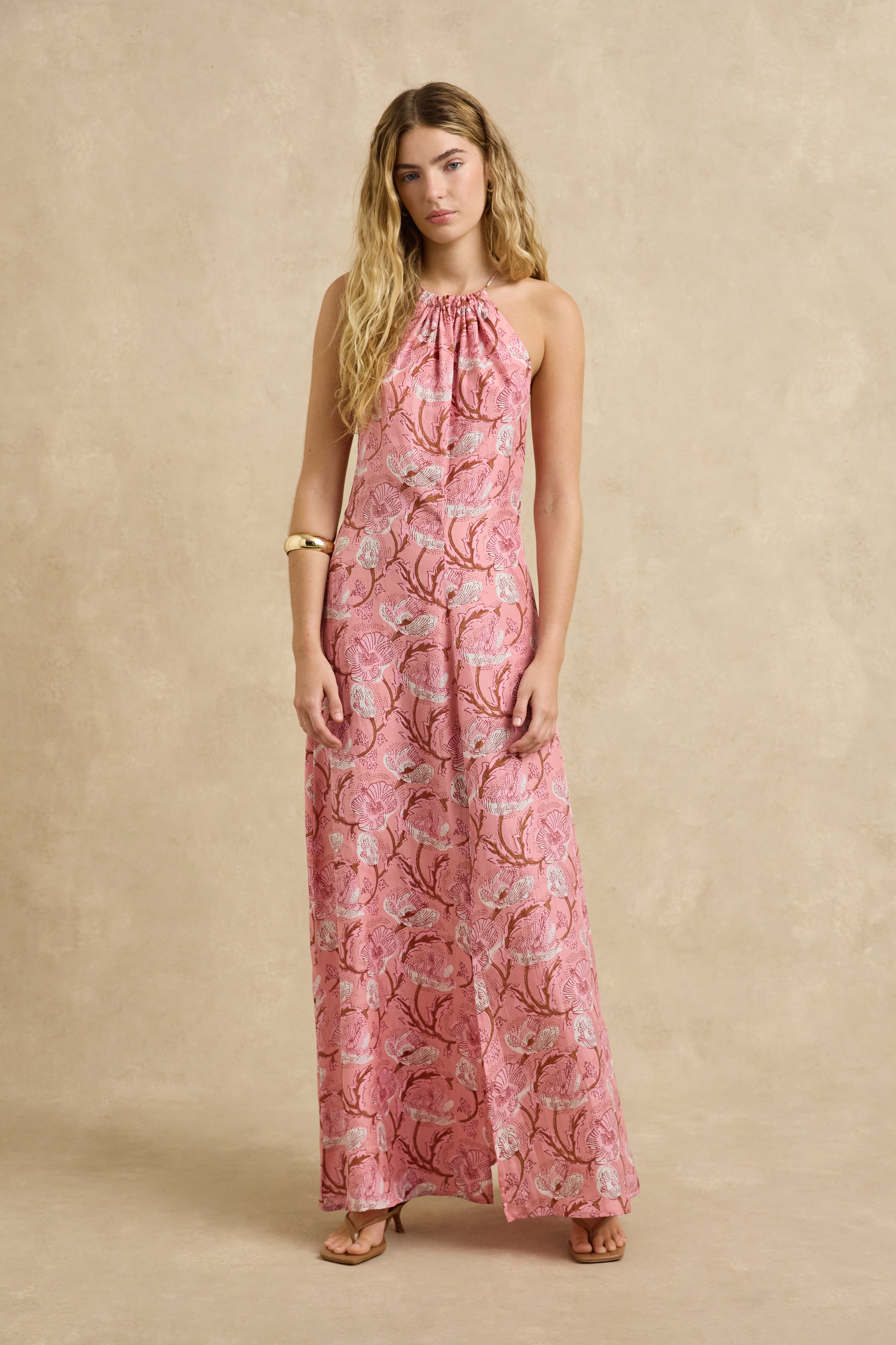 Ines Dress - Hibiscus Pink