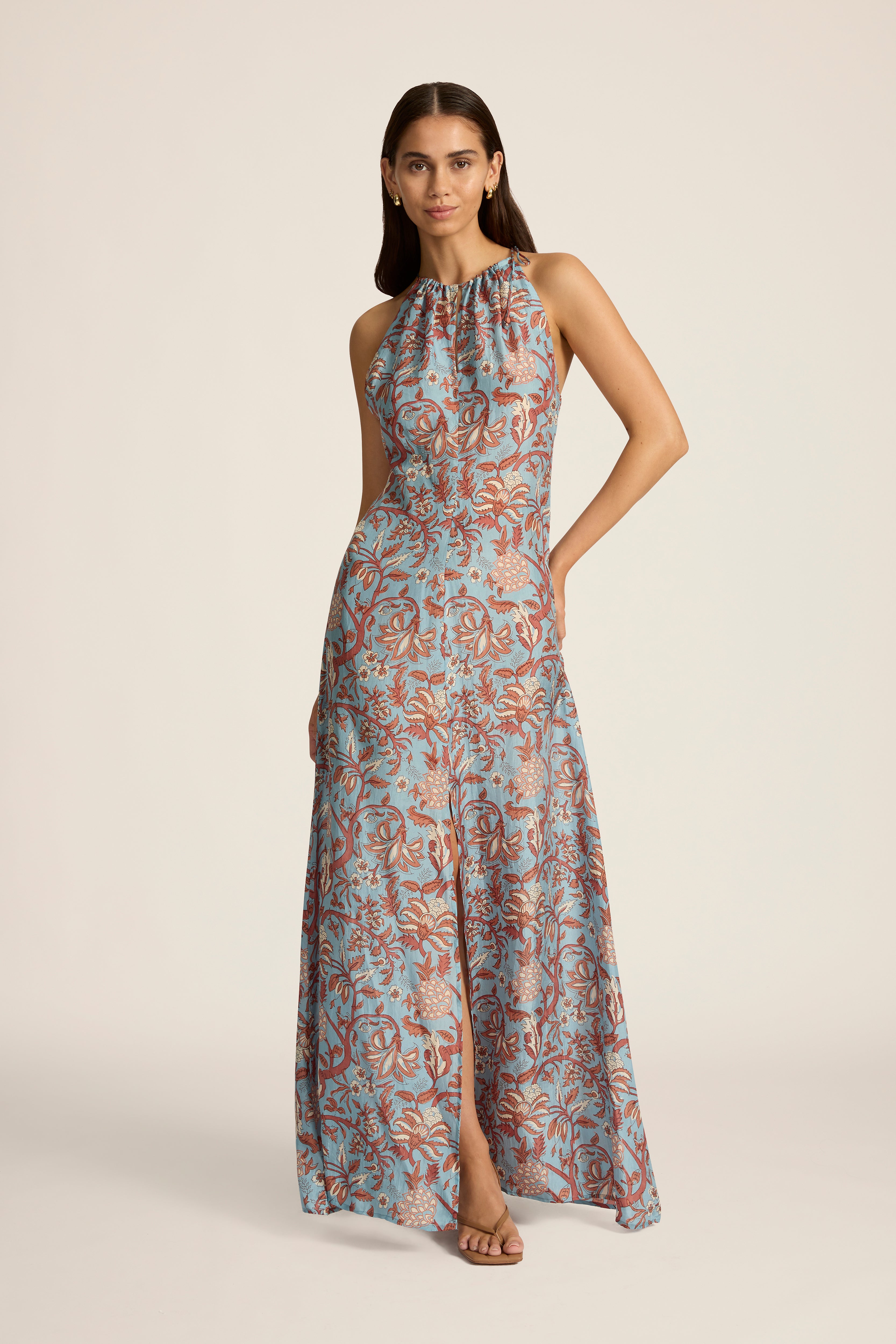 Ines Maxi Dress - Fernando Sky