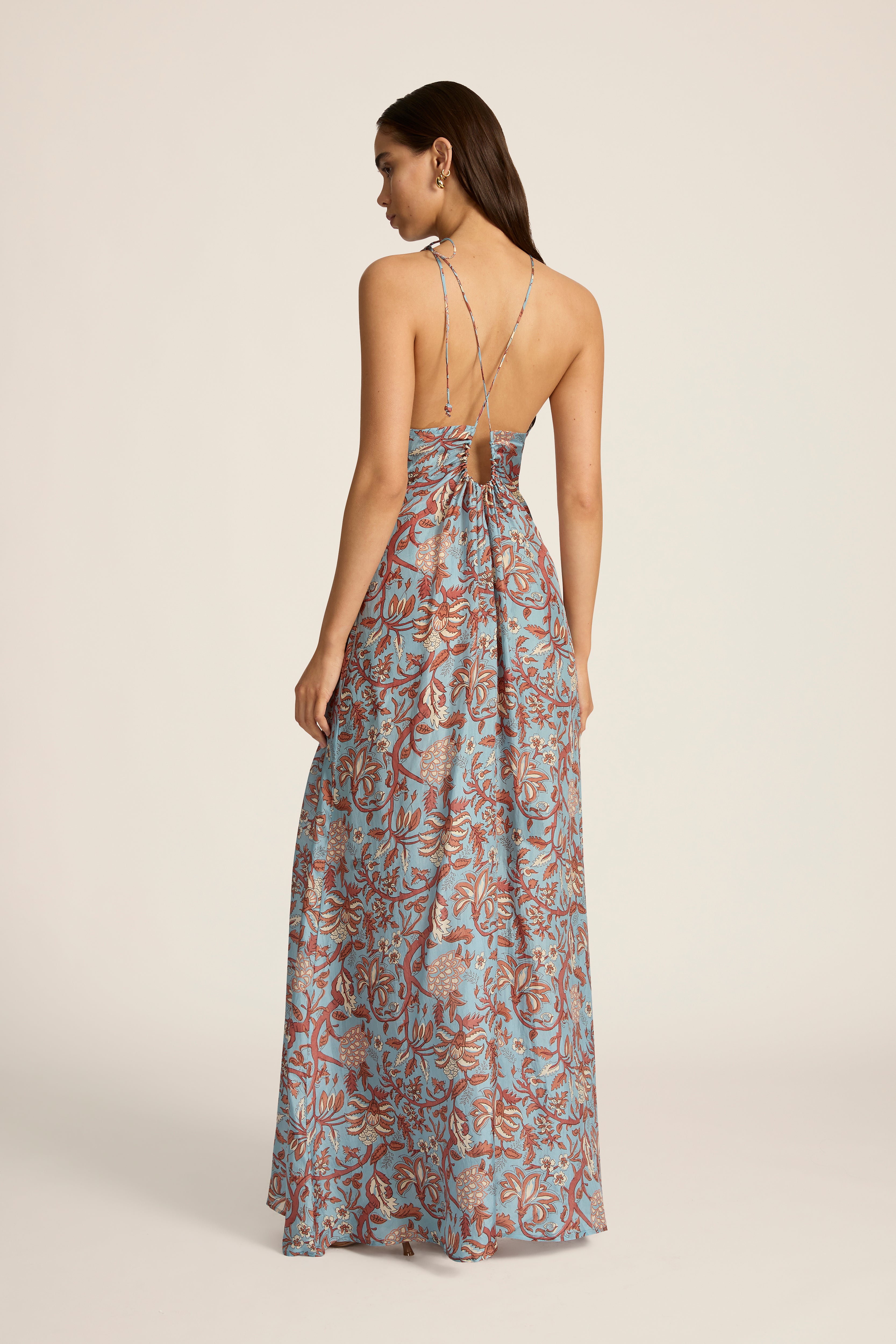 Ines Maxi Dress - Fernando Sky