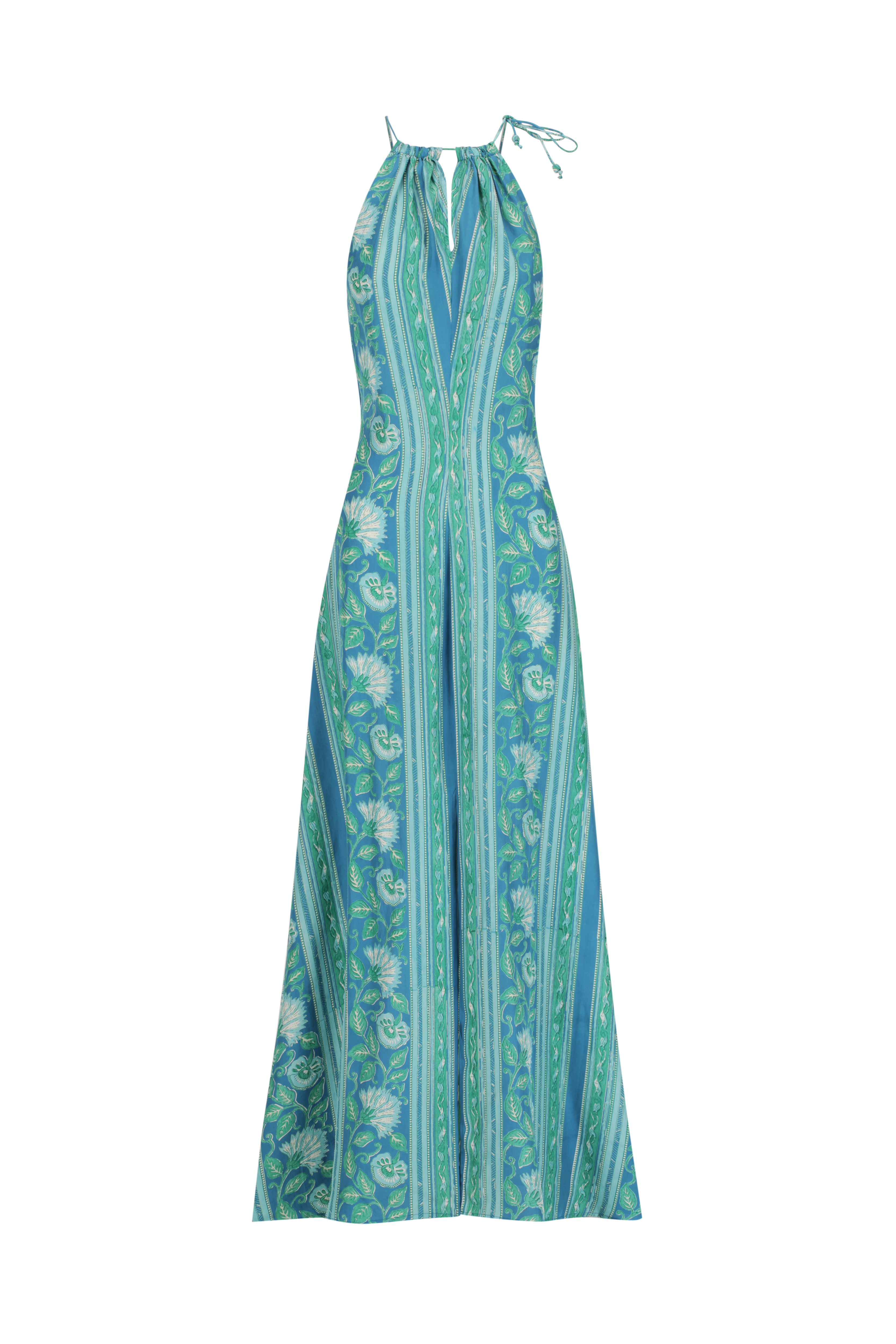 Ines Dress - Spring Daisy Dark Blue