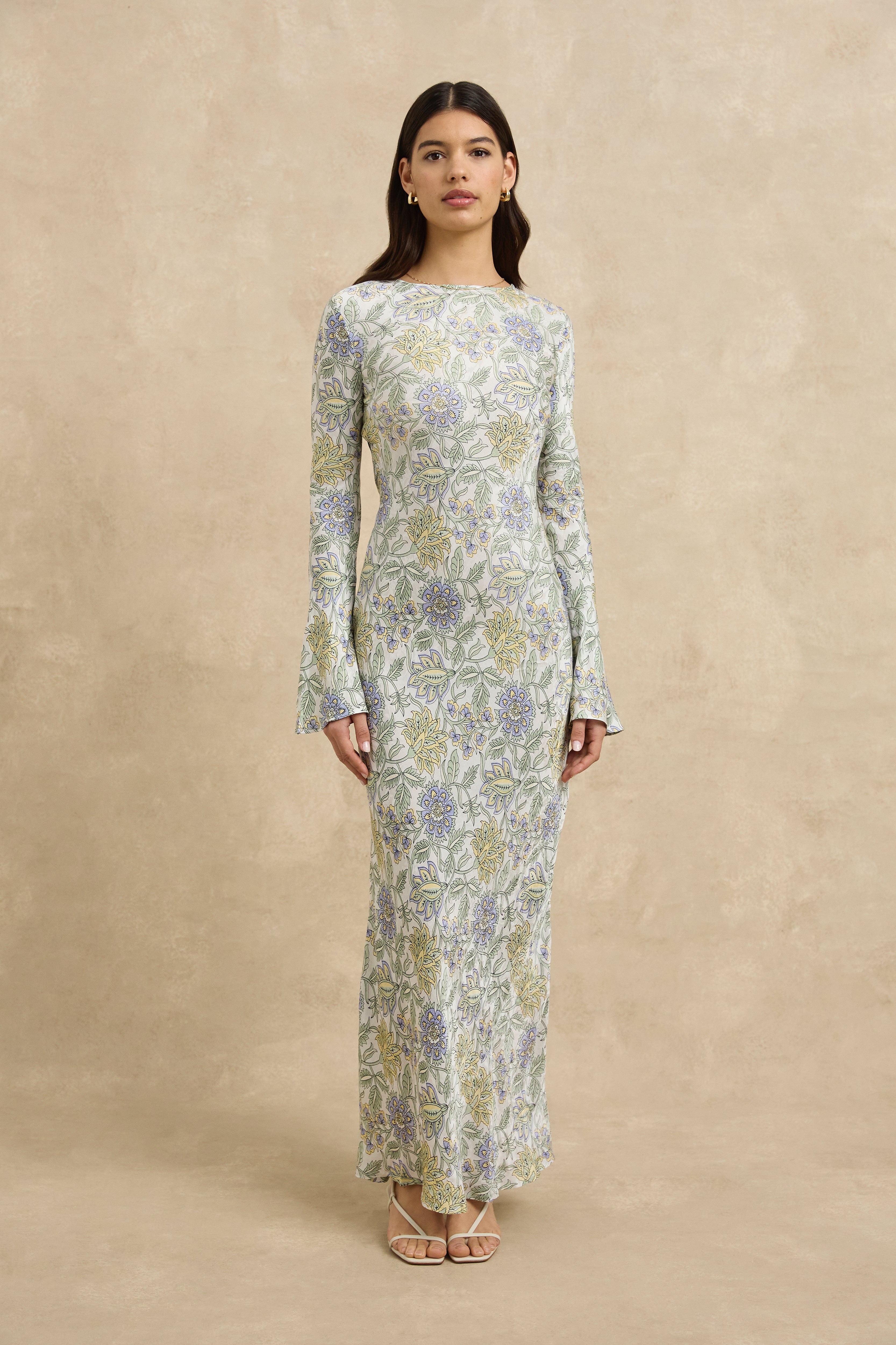 Lara Dress - Heritage Lemon