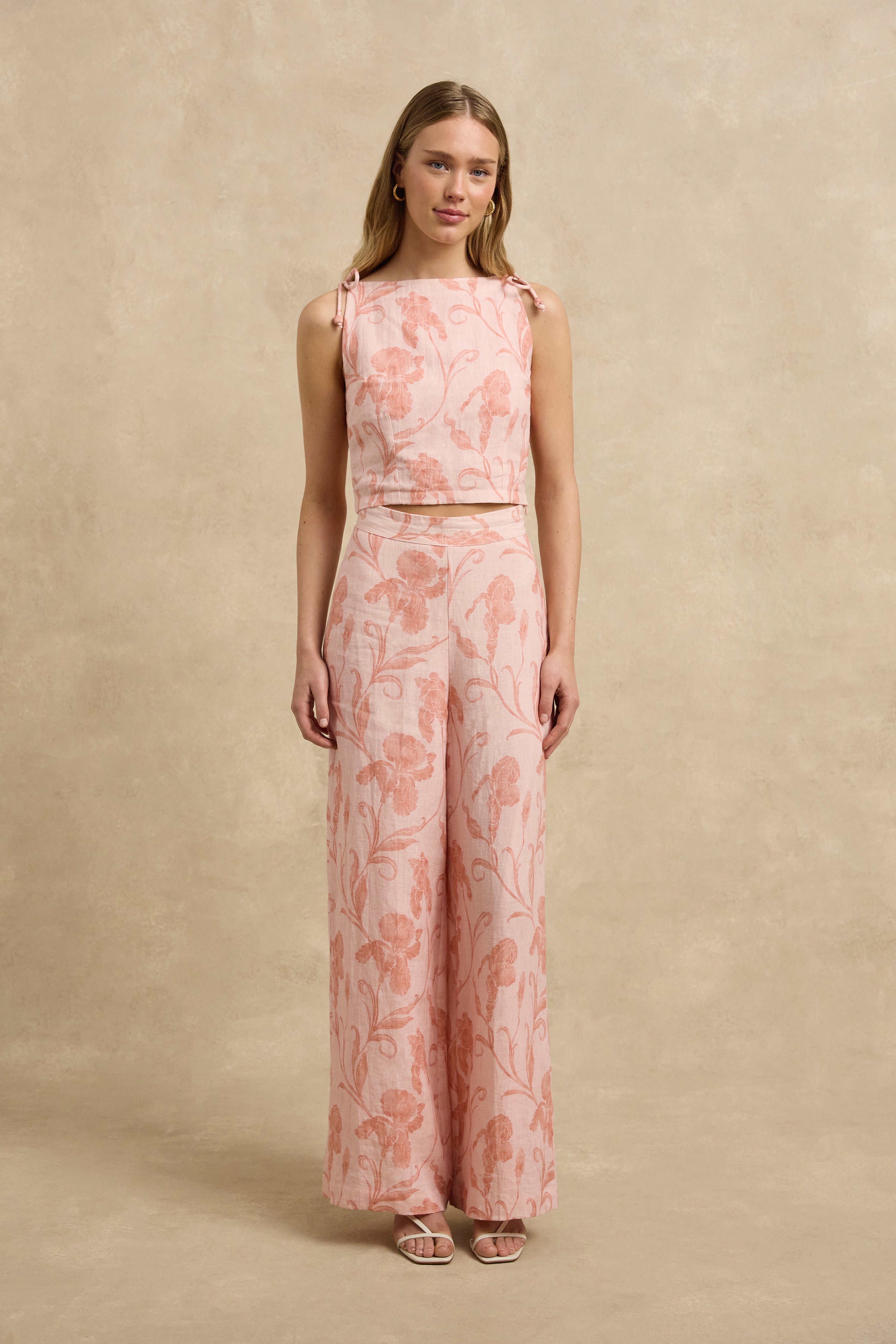 Roshi Pant - Iris Blush