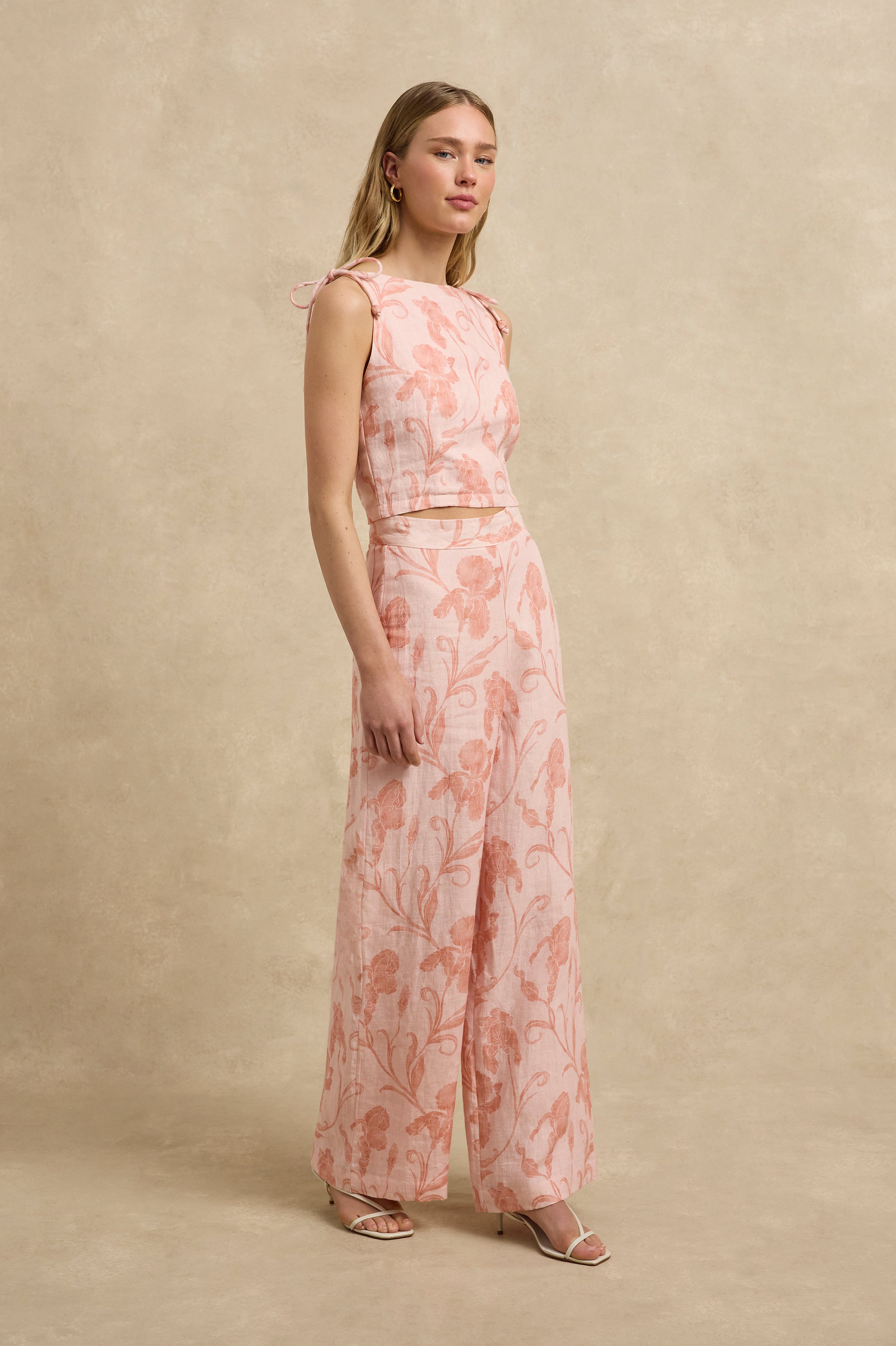 Roshi Pant - Iris Blush