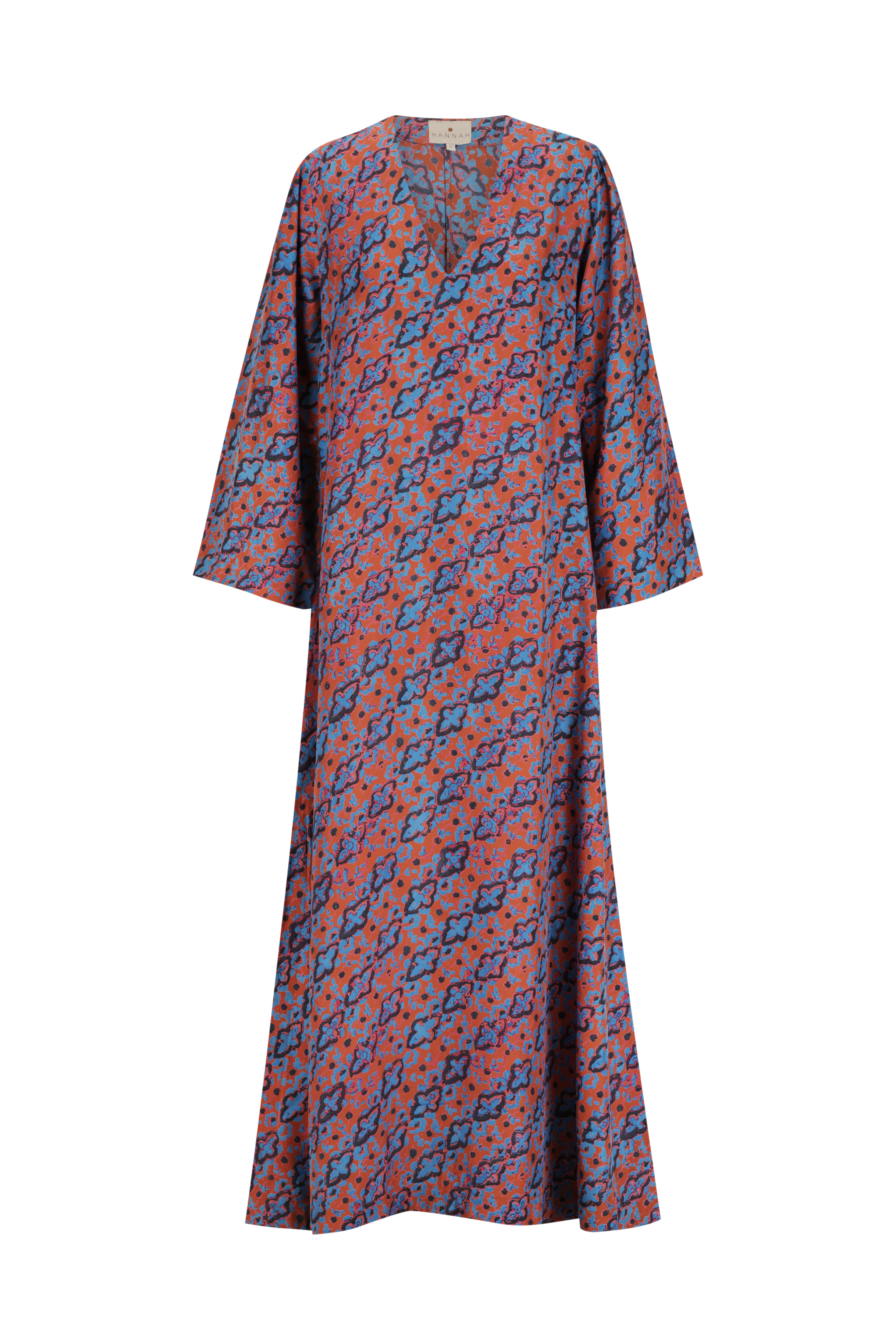 Leandra Dress - Pathway Russet