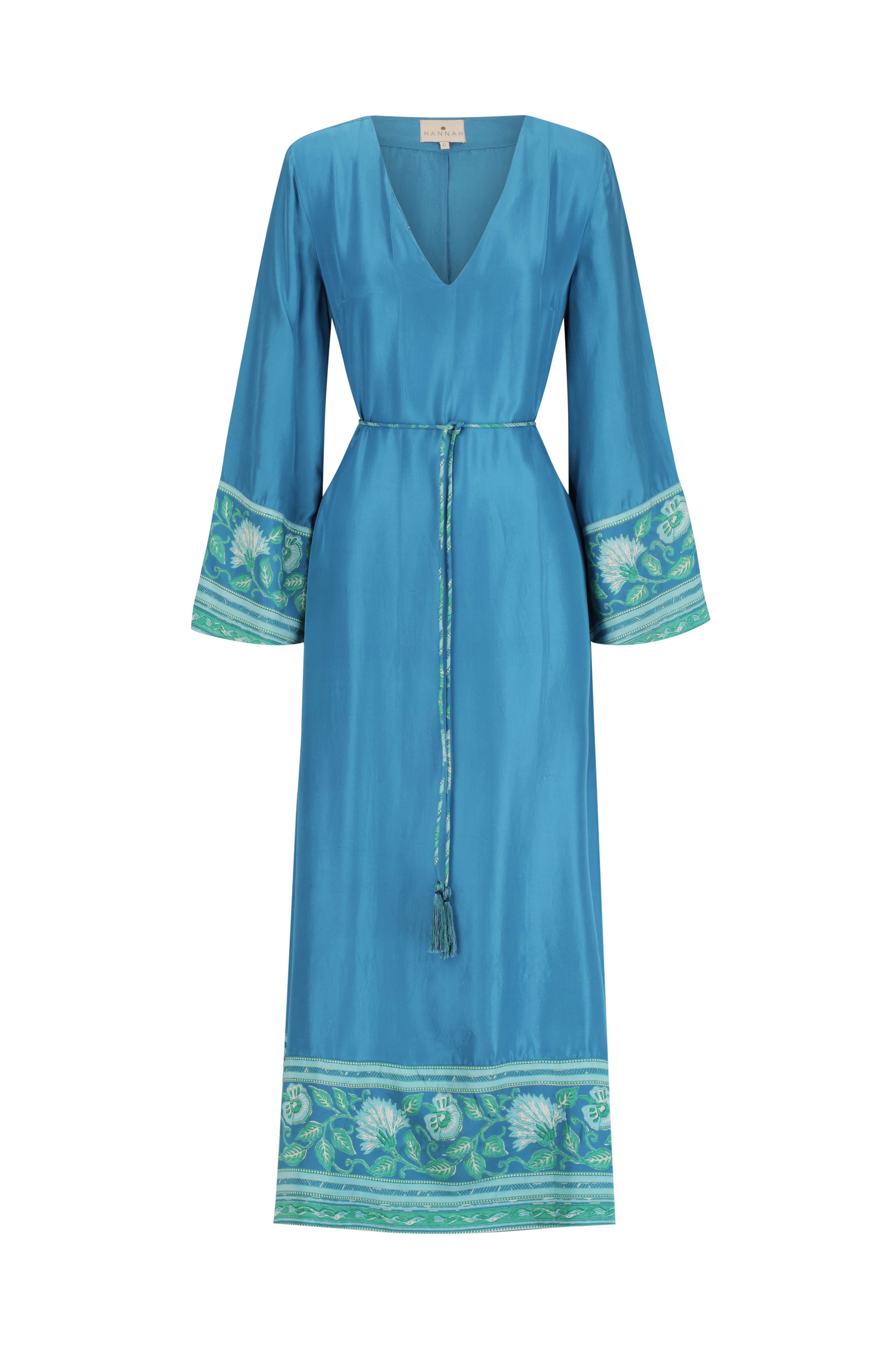 Leandra Dress - Spring Daisy Dark Blue