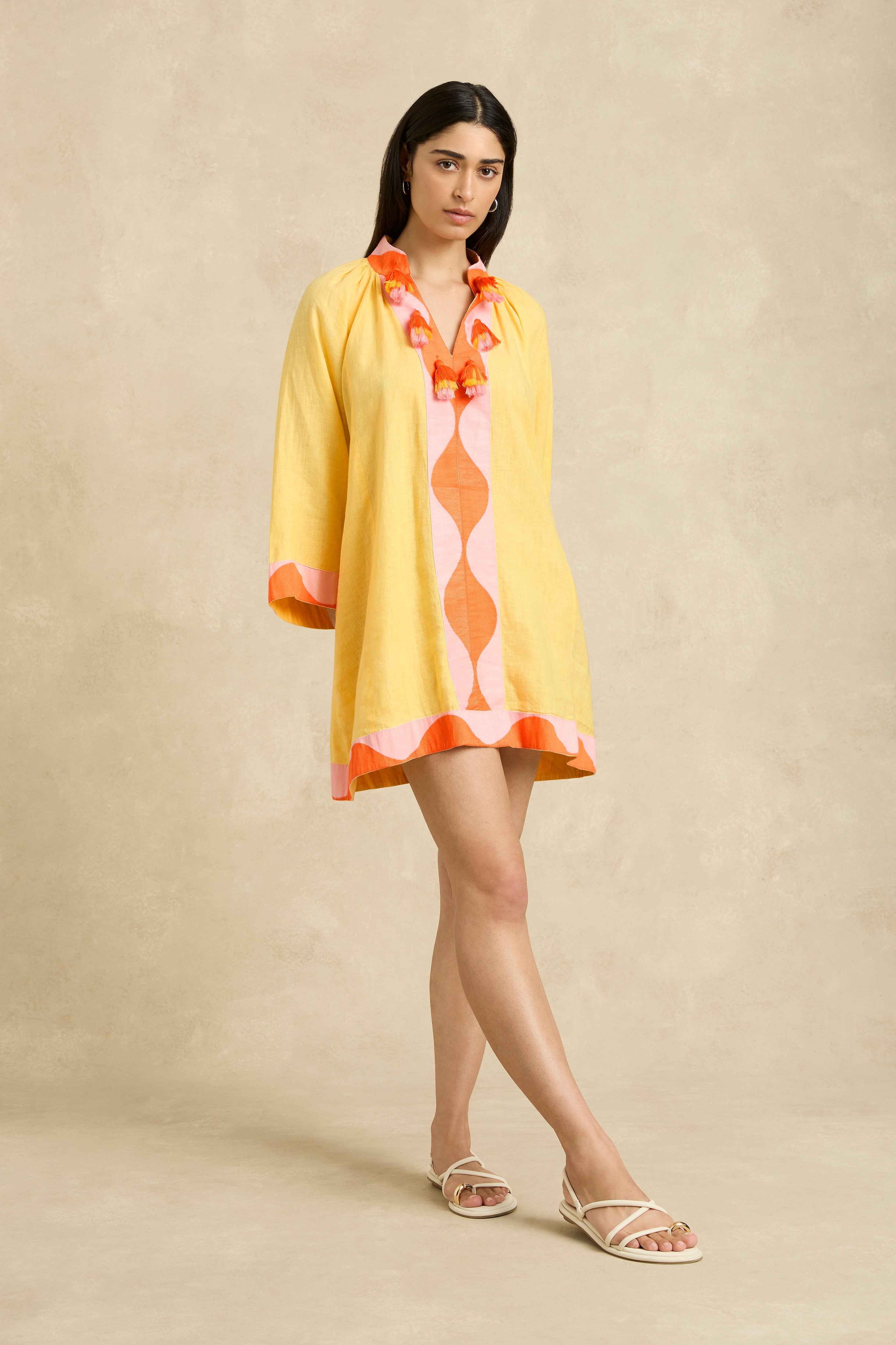 Lumi Mini Dress - Amarillo