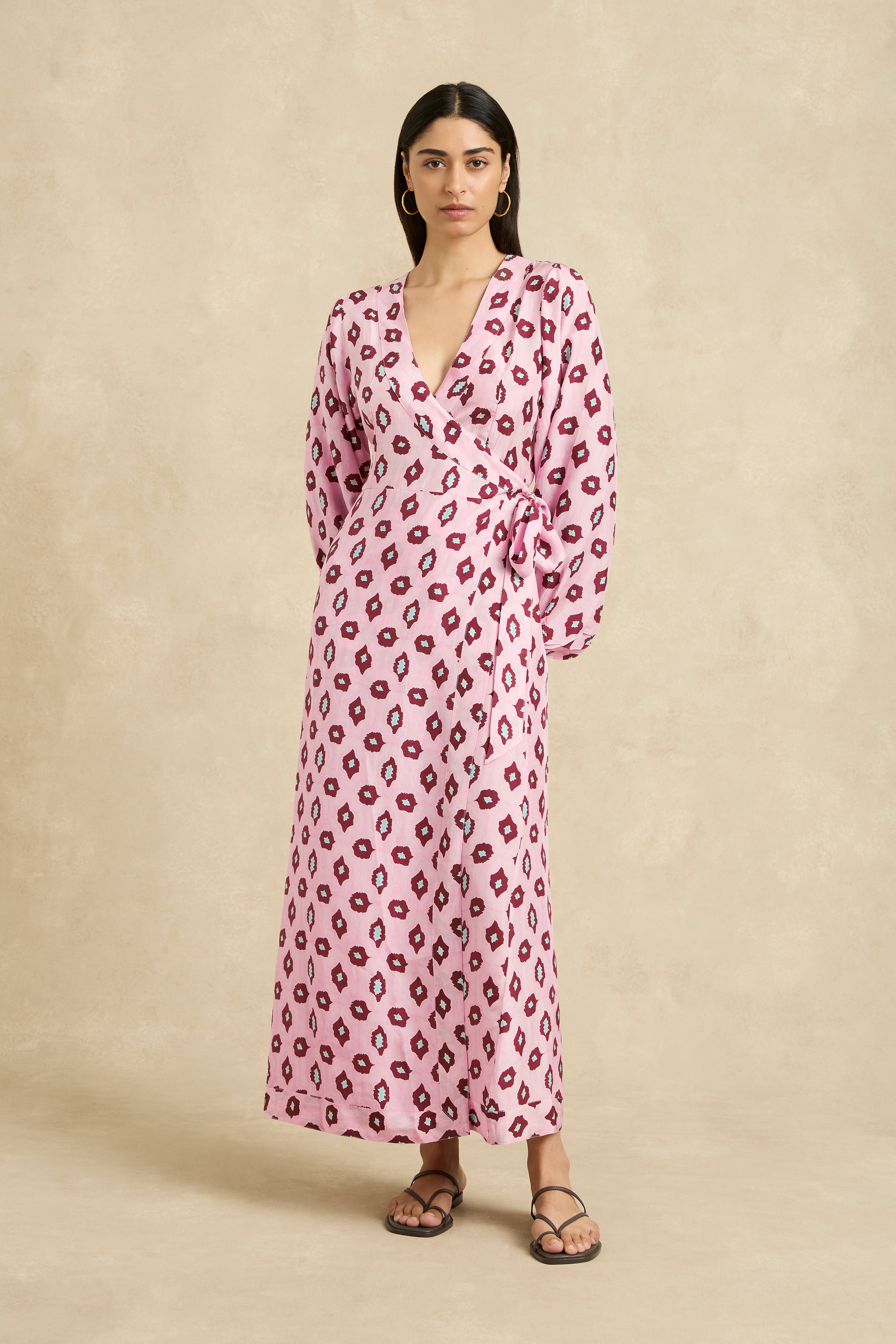 Luna Dress - Ripple Lotus