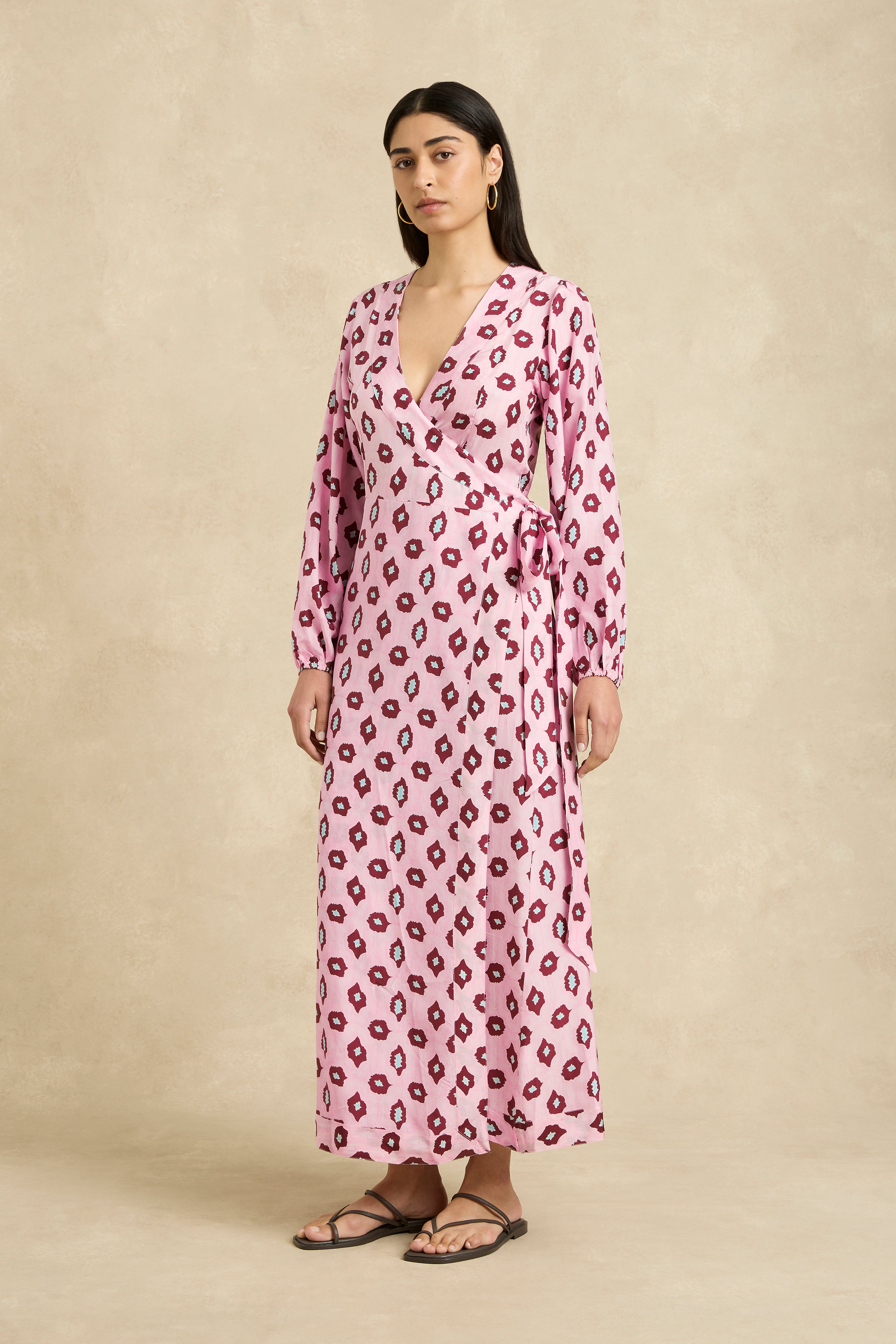 Luna Dress - Ripple Lotus