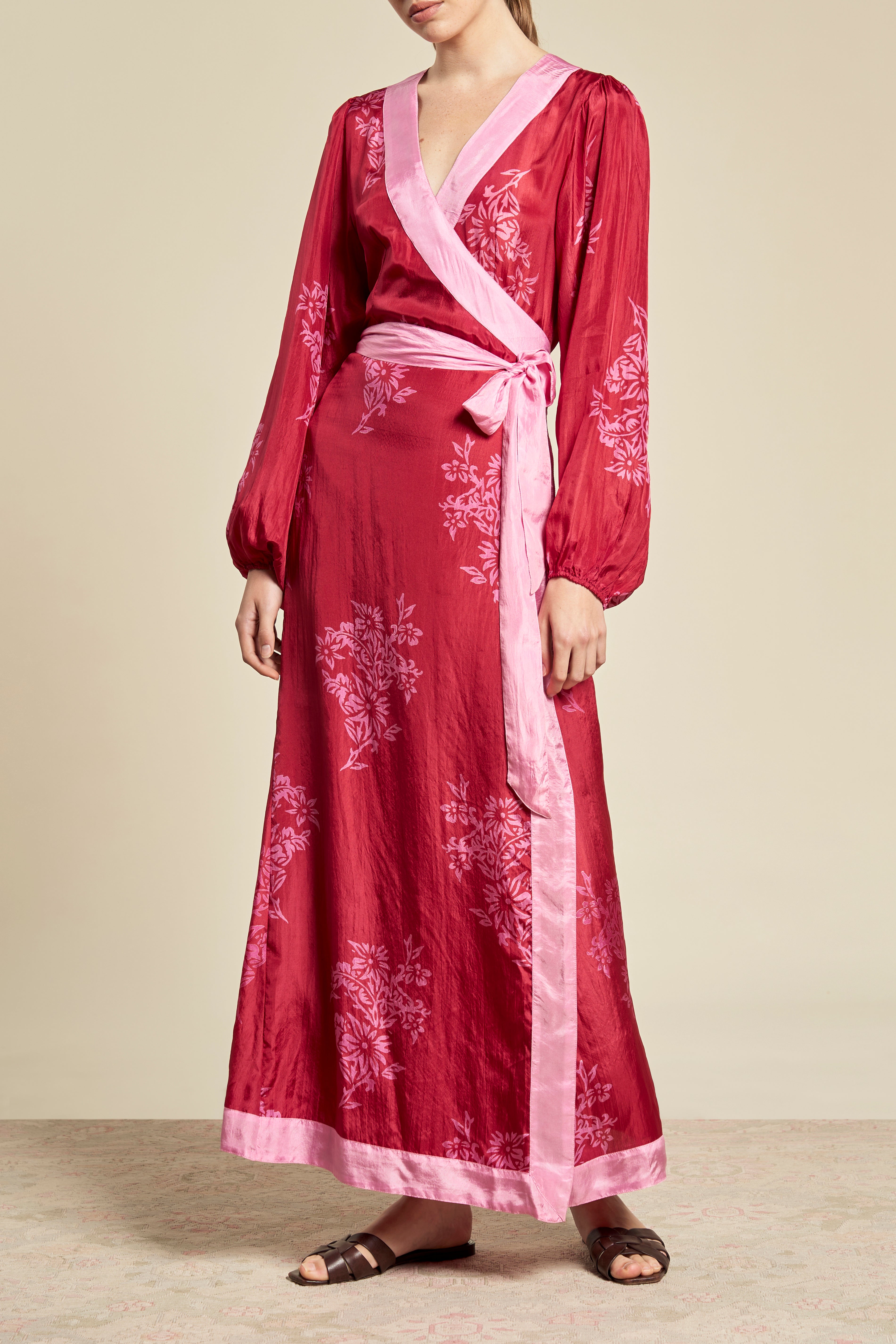 Luna Wrap Dress - Amour