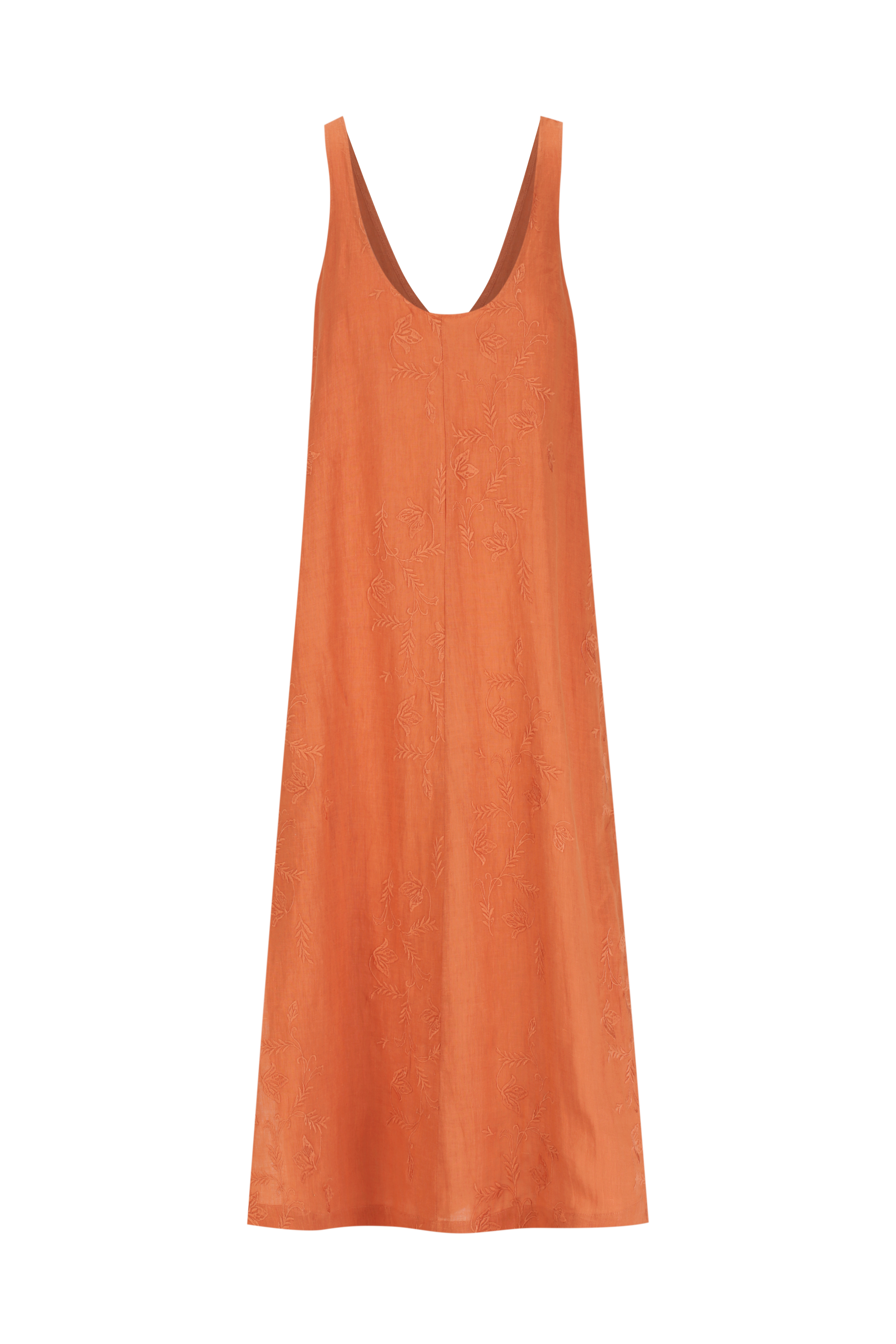 Maria Midi Dress - Verano Caramel