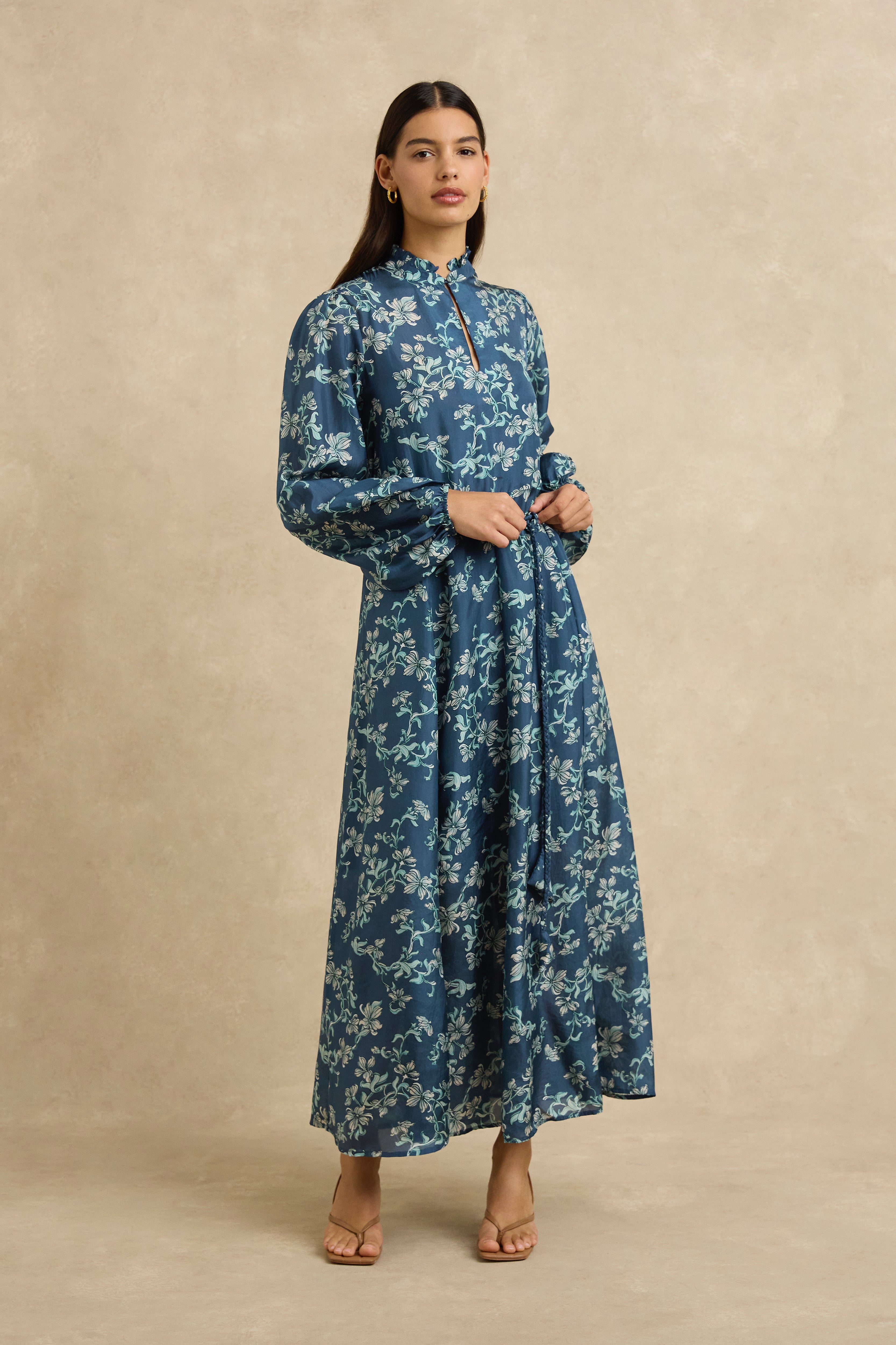 Nala Dress - Jasmine Blue