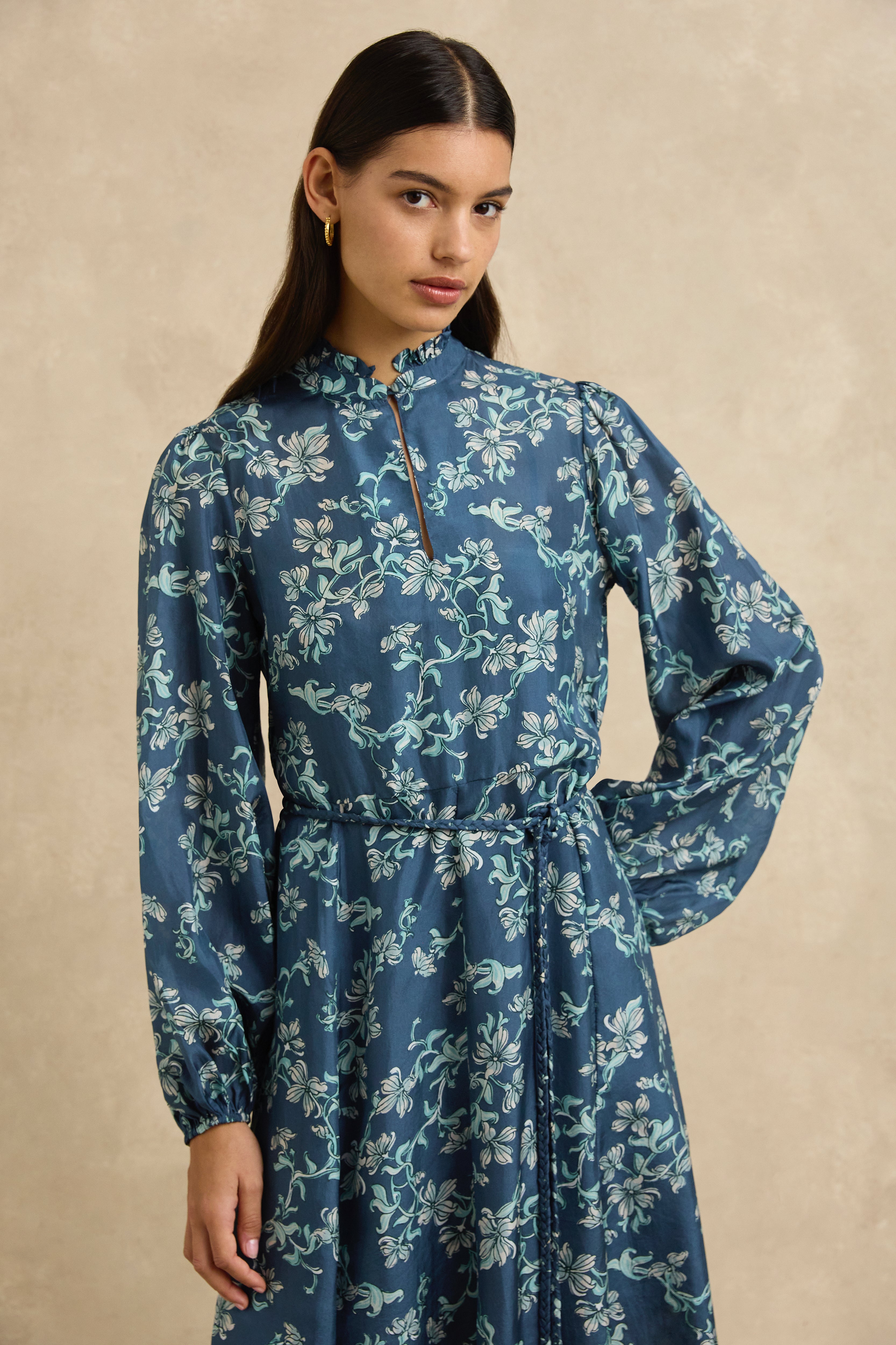 Nala Dress - Jasmine Blue