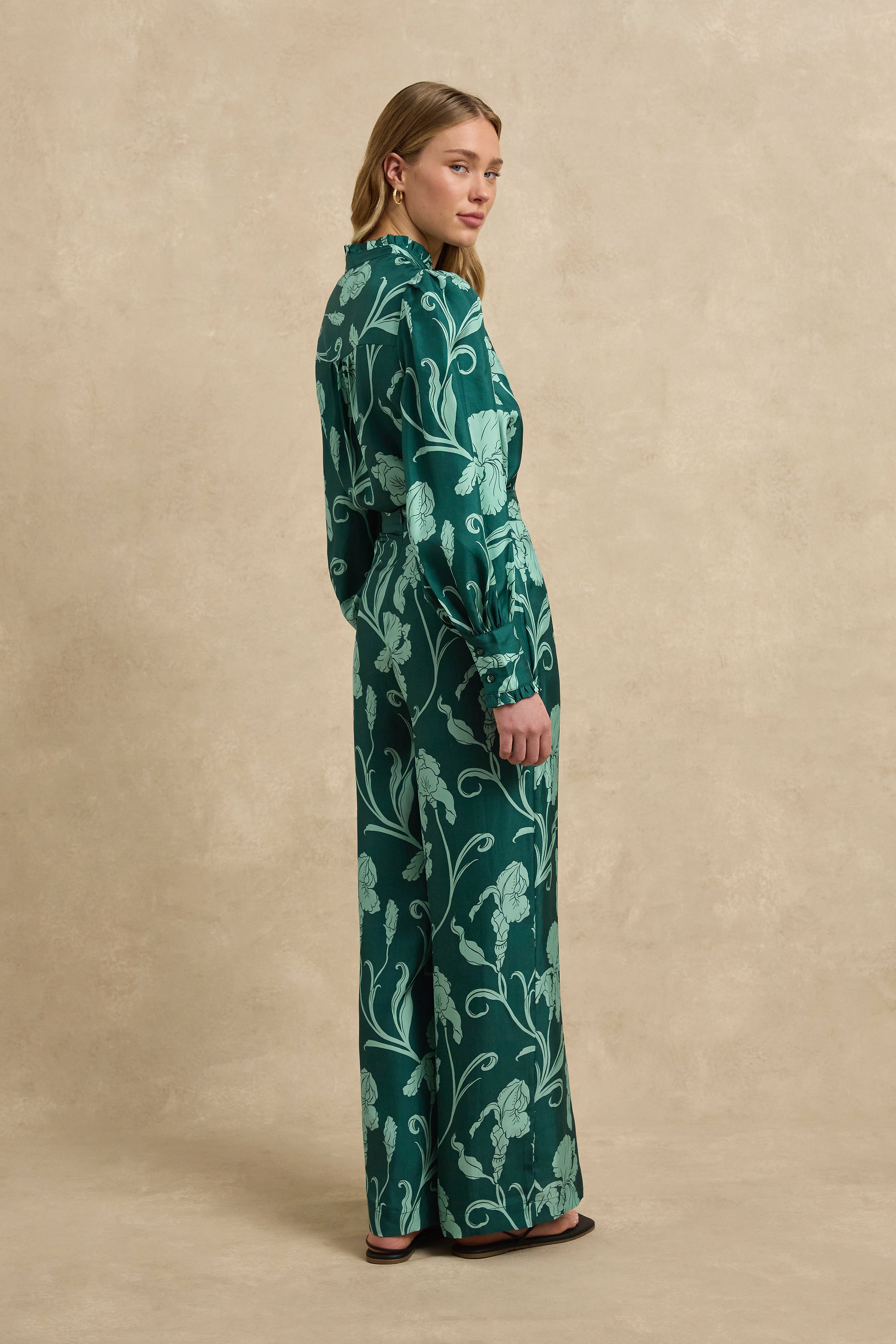 Nyra Shirt - Iris Jade