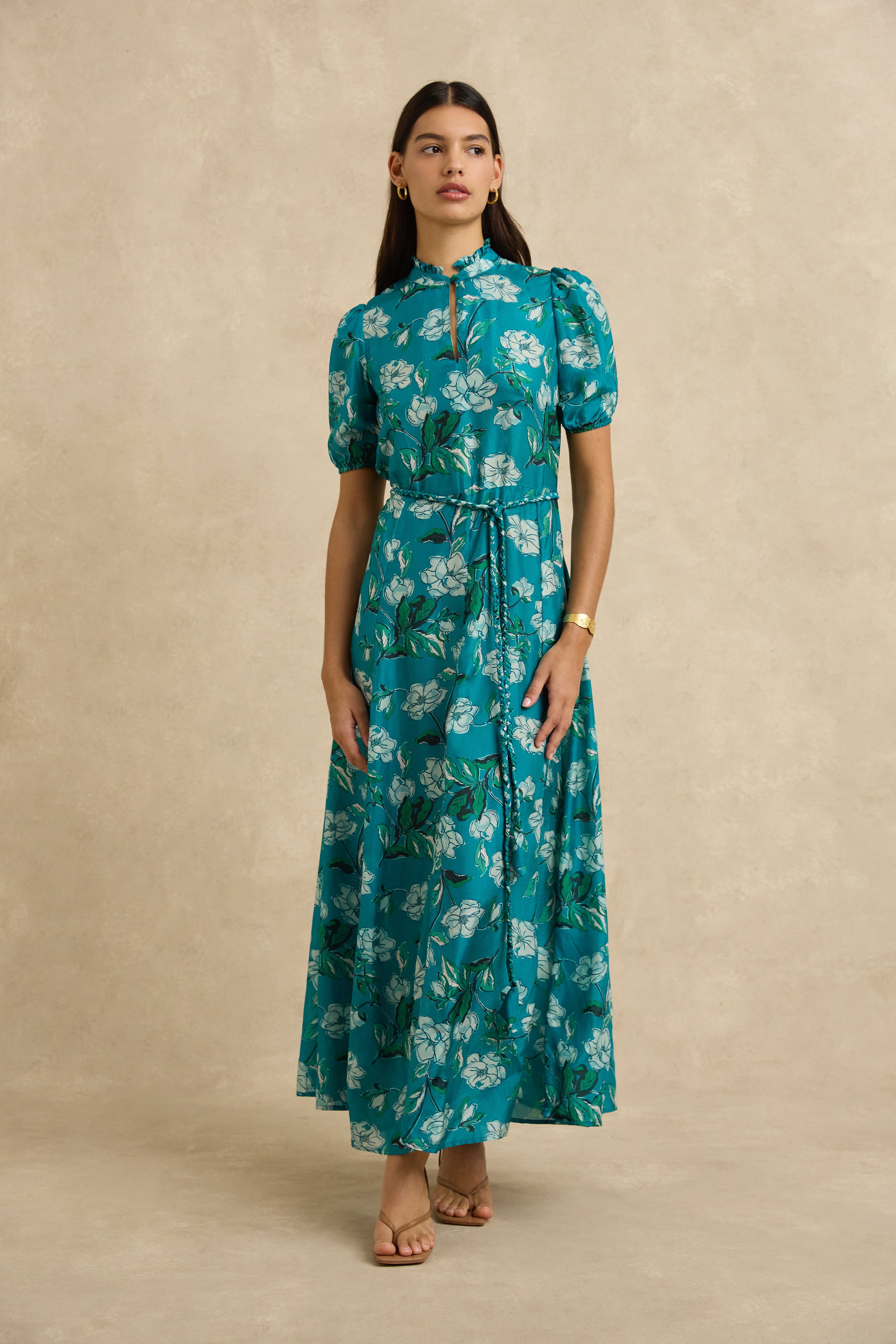 Oceanus Dress - Magnolia Blue