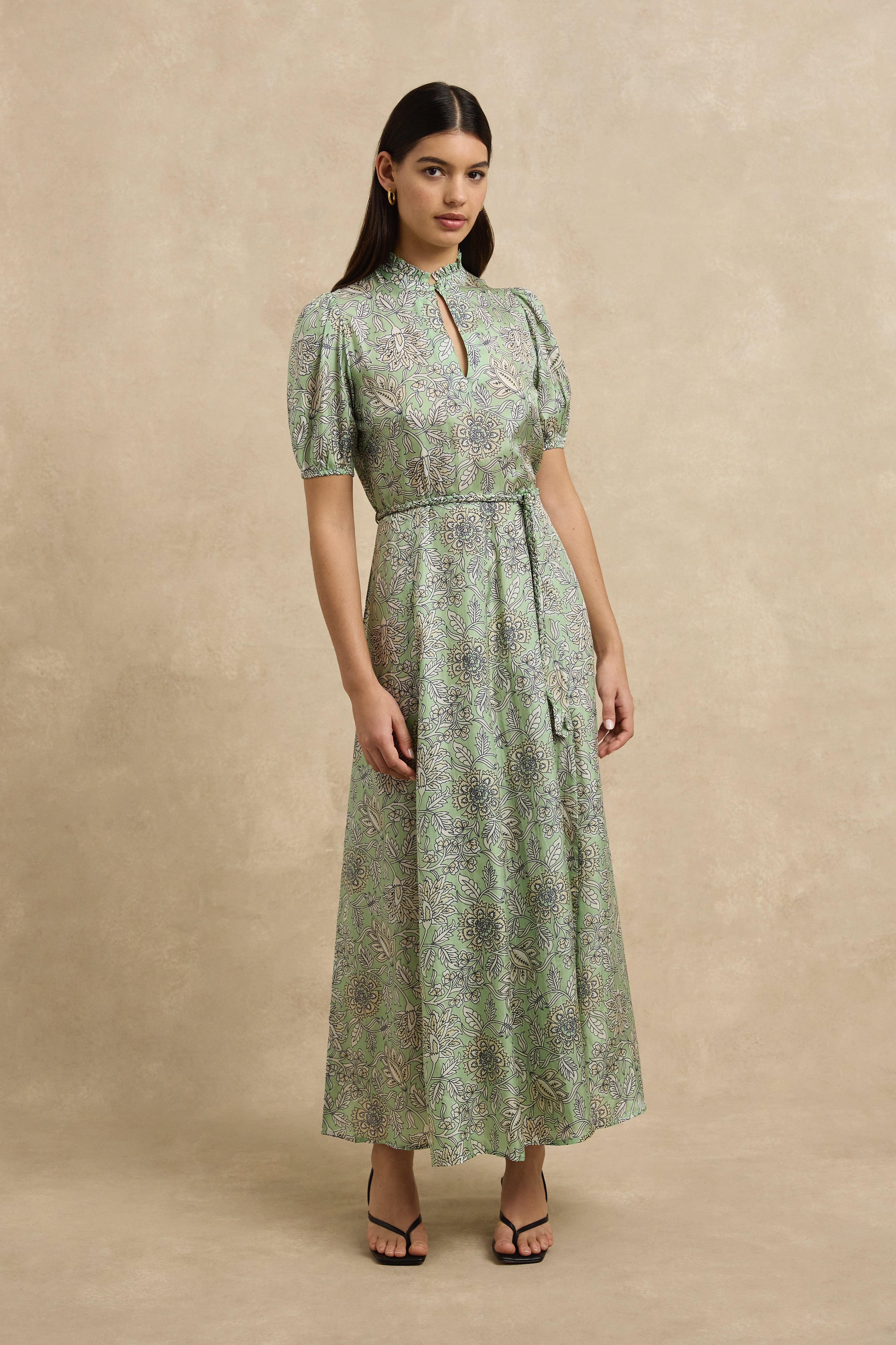 Oceanus Dress - Heritage Sage