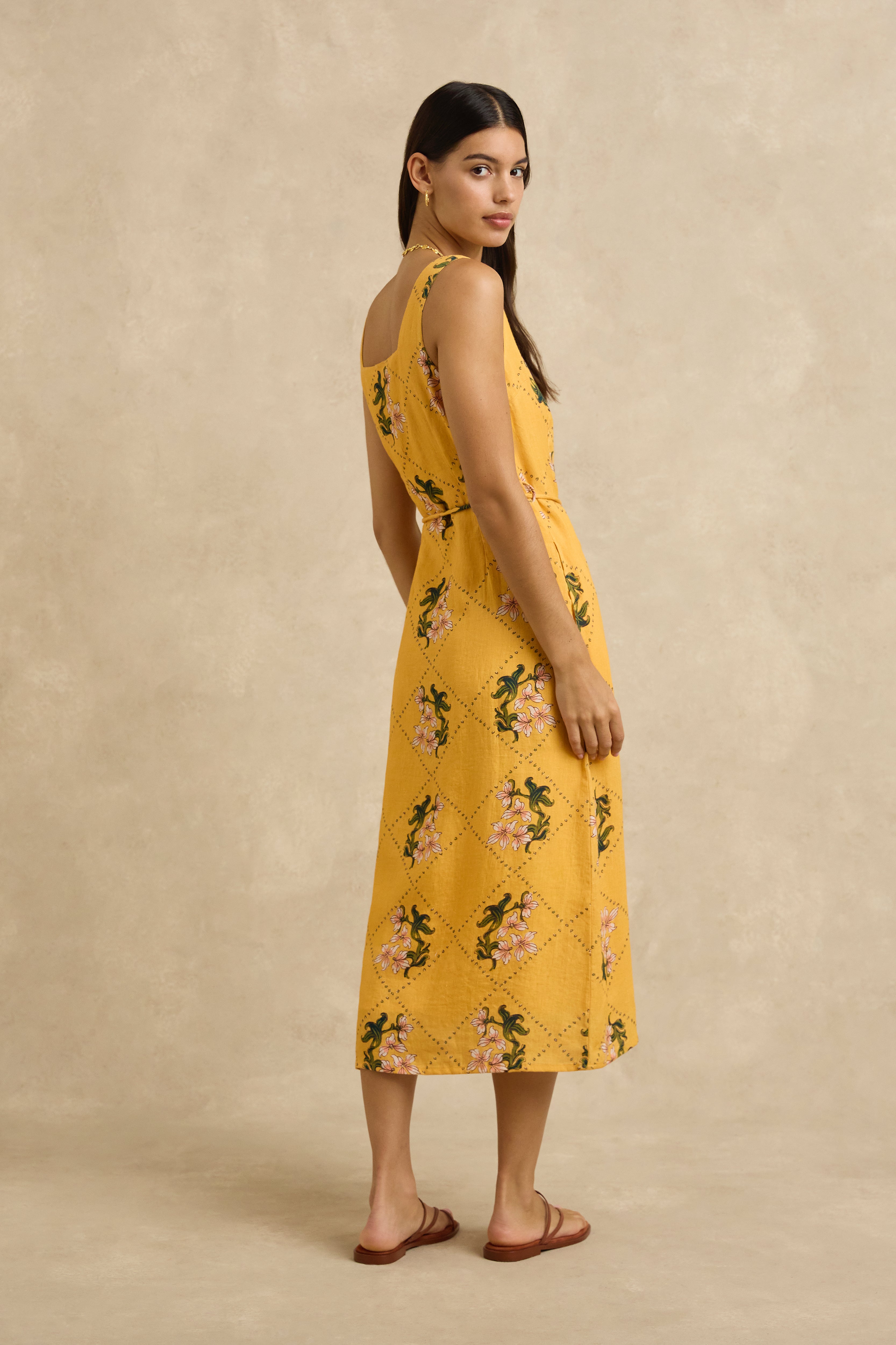 Paloma Dress - Jasmine Yellow
