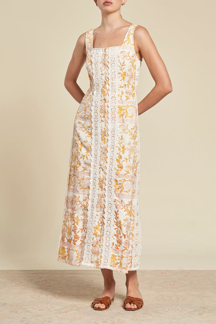 HANNAH ARTWEAR PALOMA DRESS | BLOOM SPICE | FINAL SALE