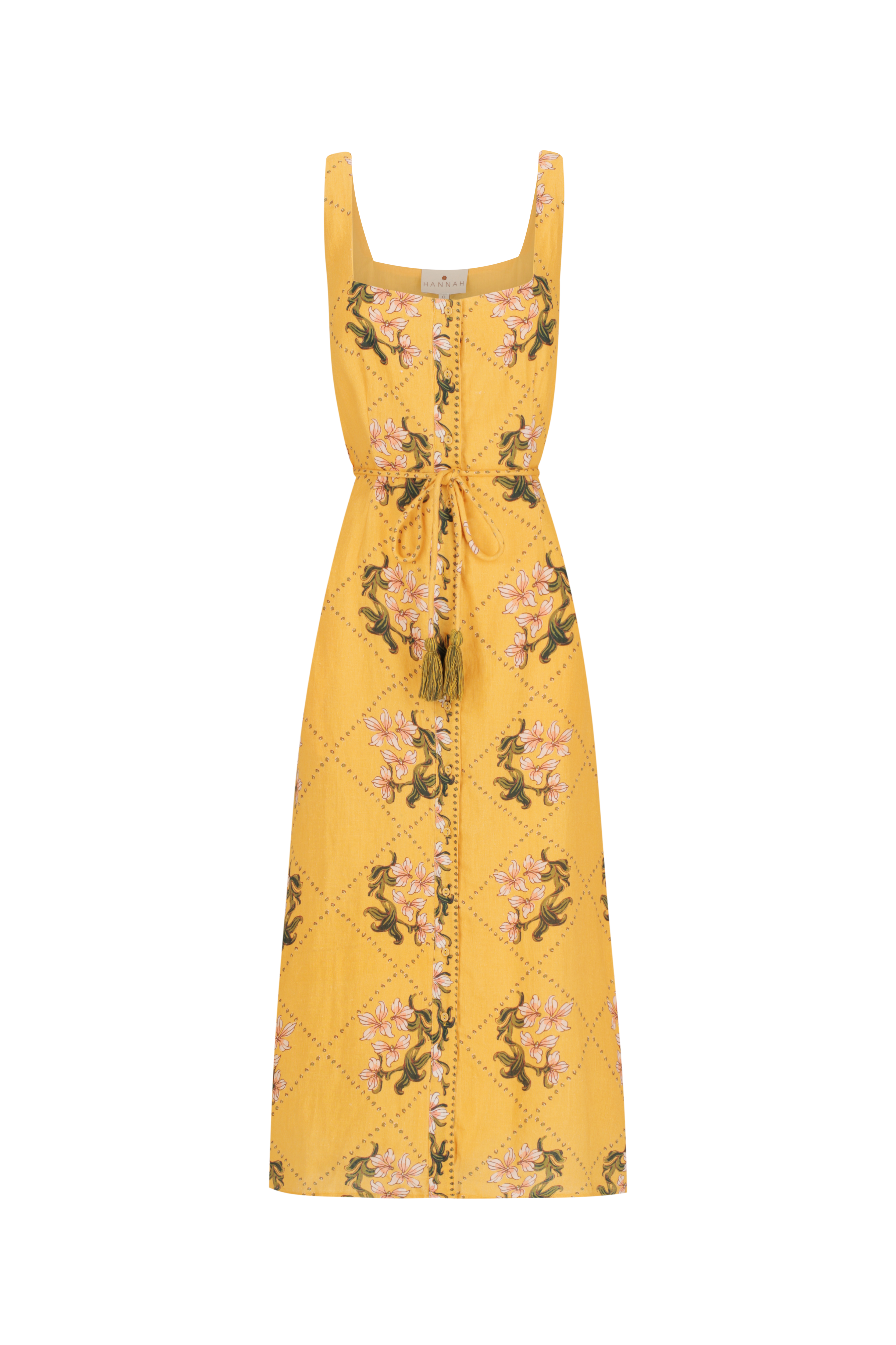 Paloma Dress - Jasmine Yellow