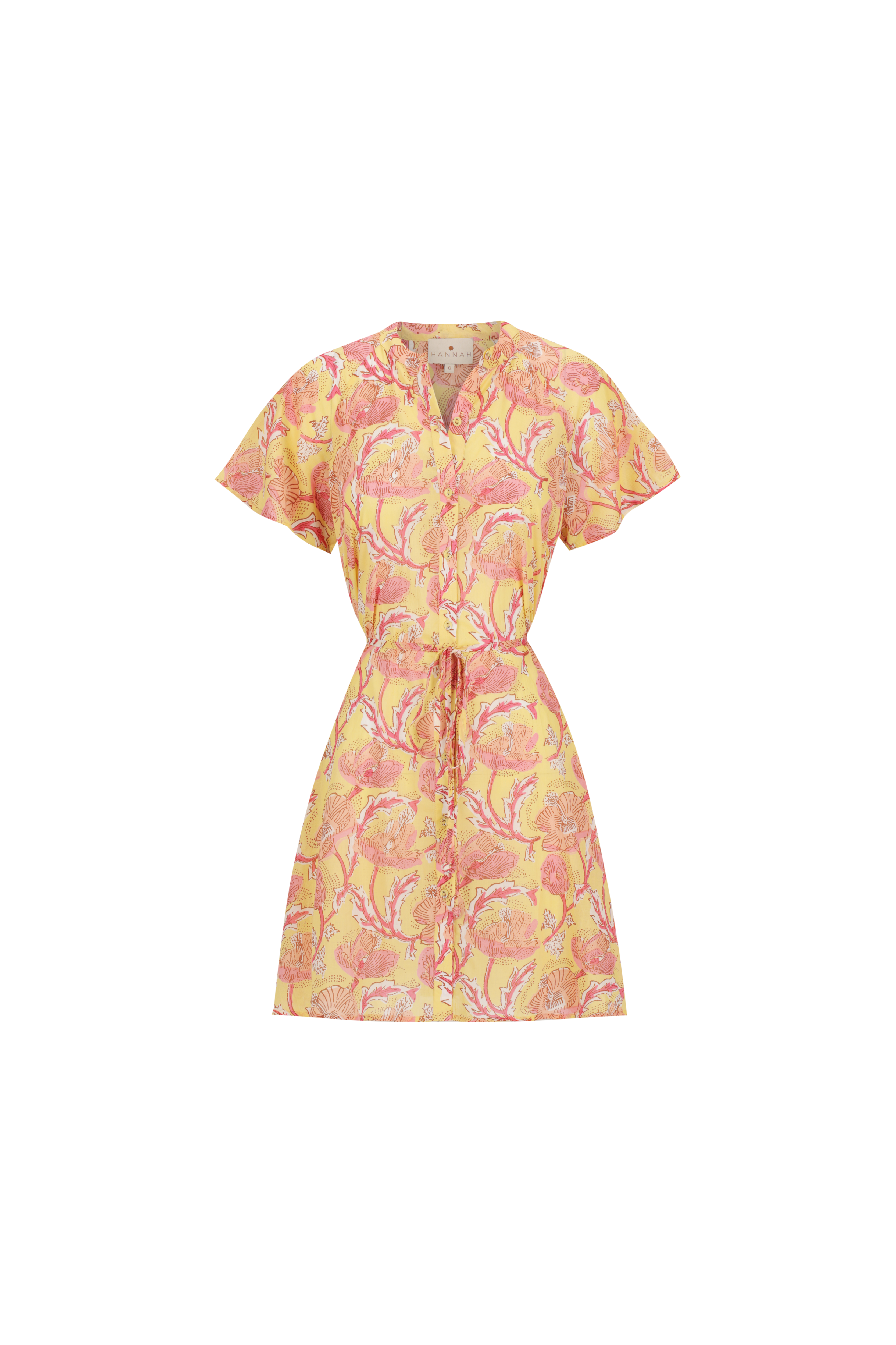 Sally Dress - Hibiscus Yellow