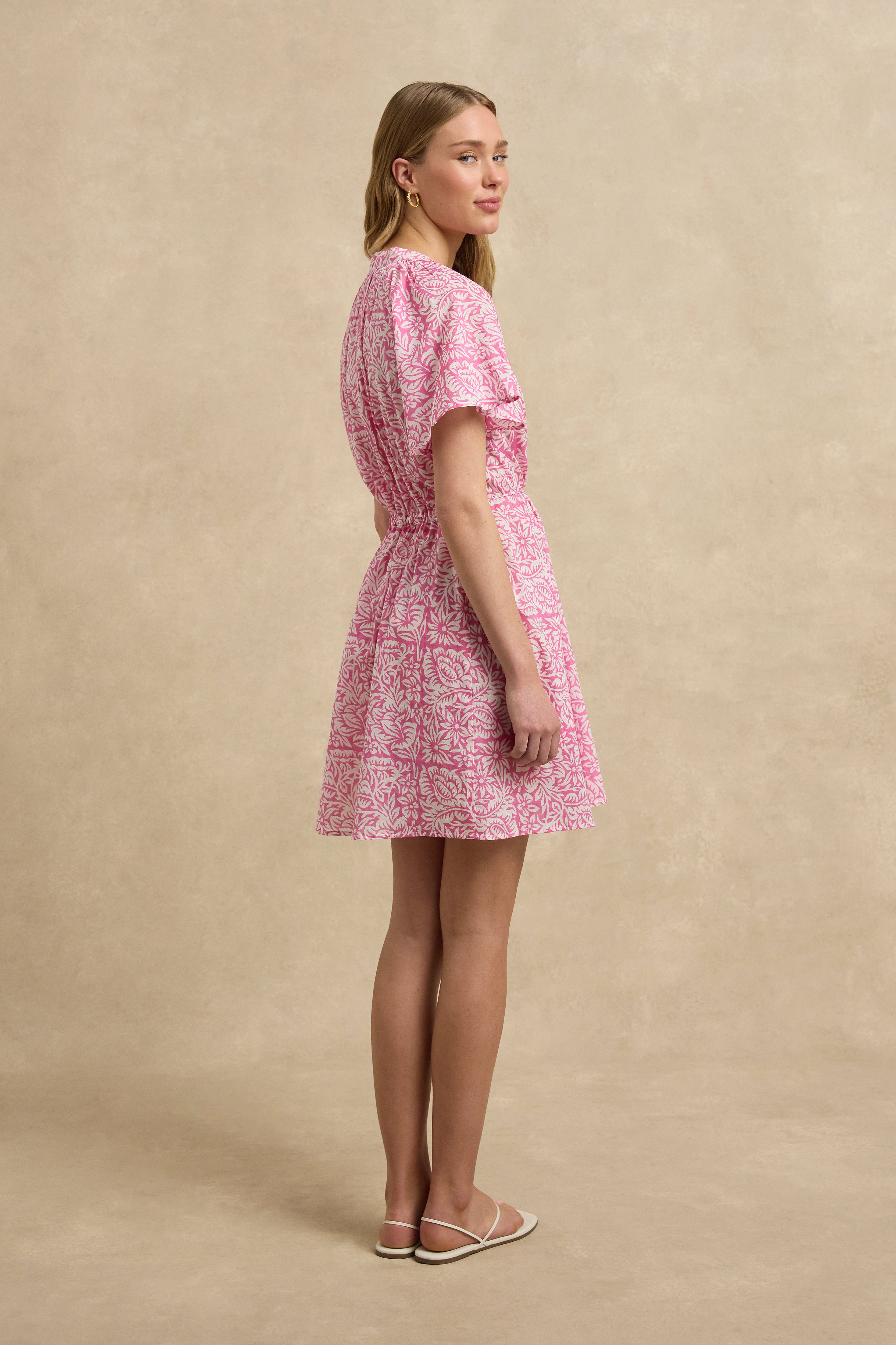Sally Dress - Paradise Hibiscus
