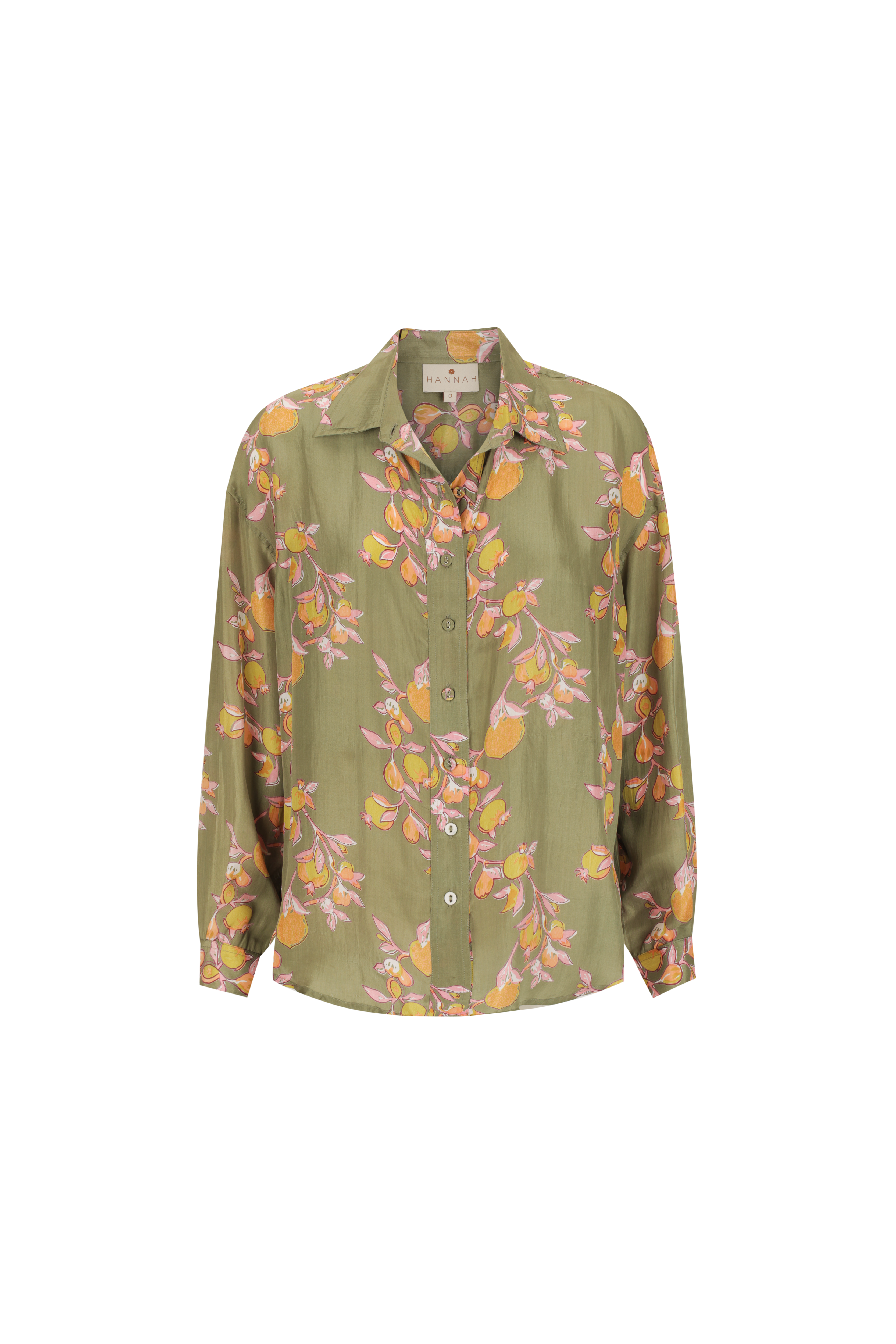 Stevie Shirt - Pomegranate Khaki