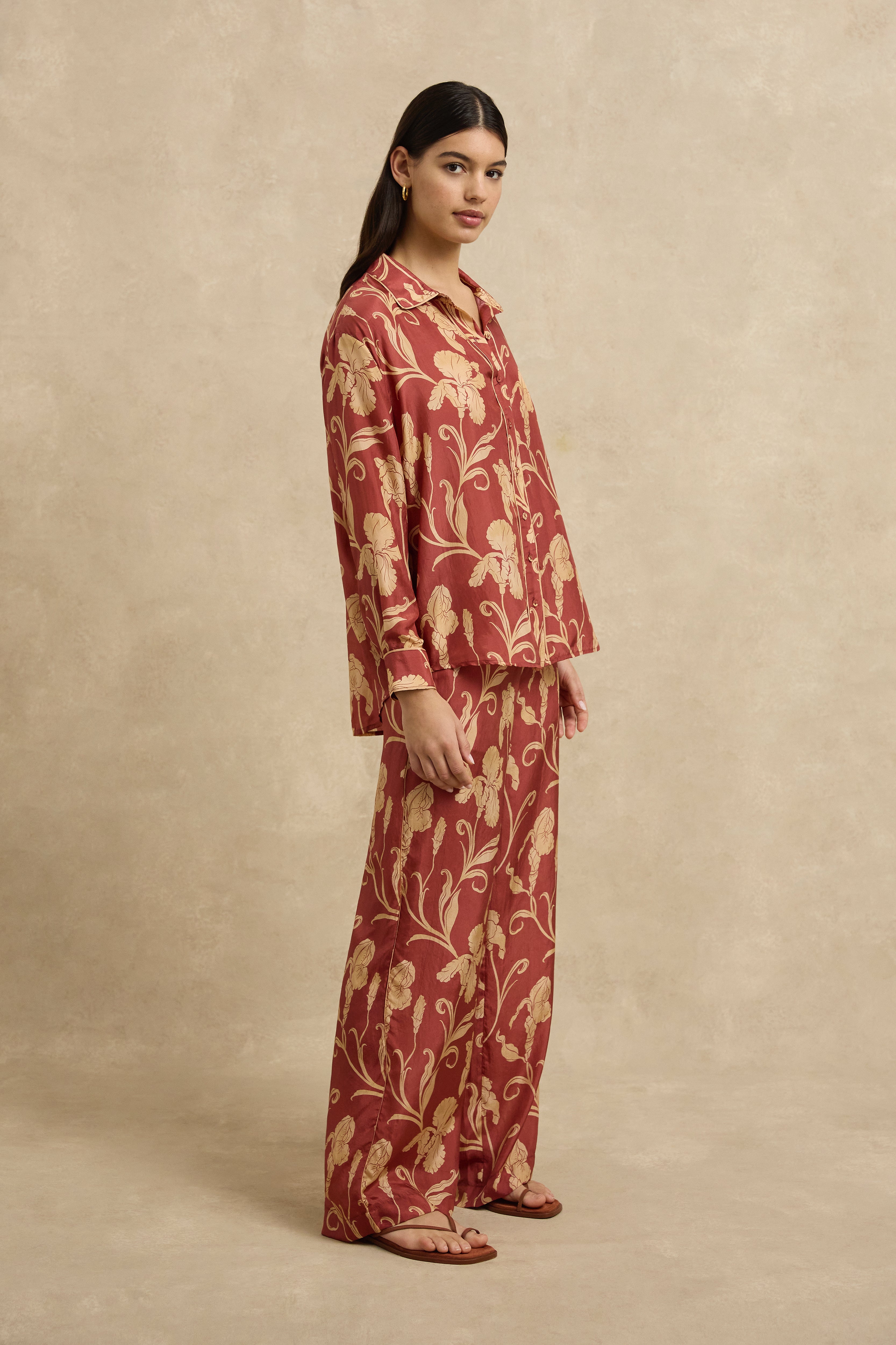Stevie Shirt - Iris Amber