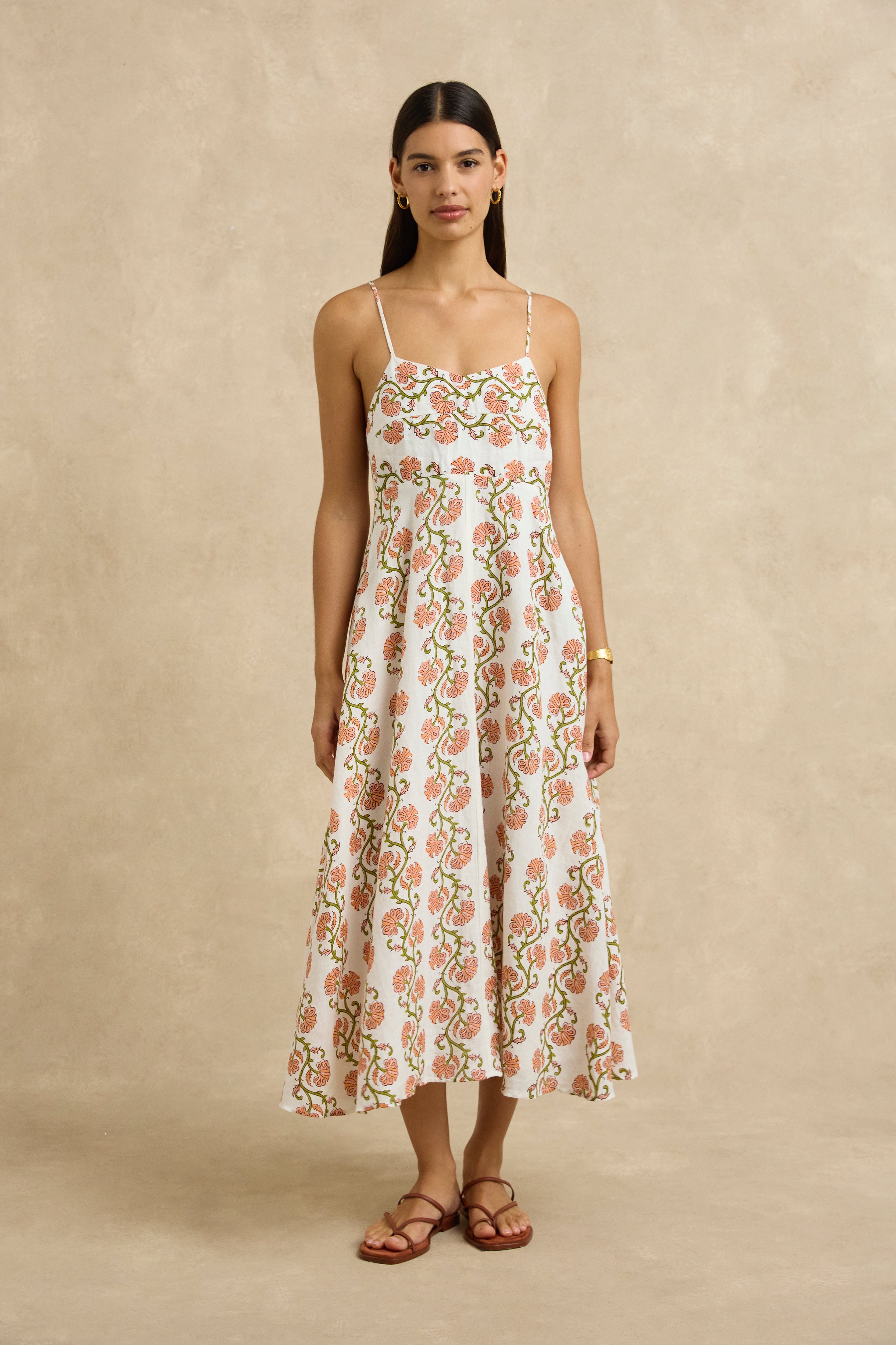 Teeva Dress - Daffodil Pink