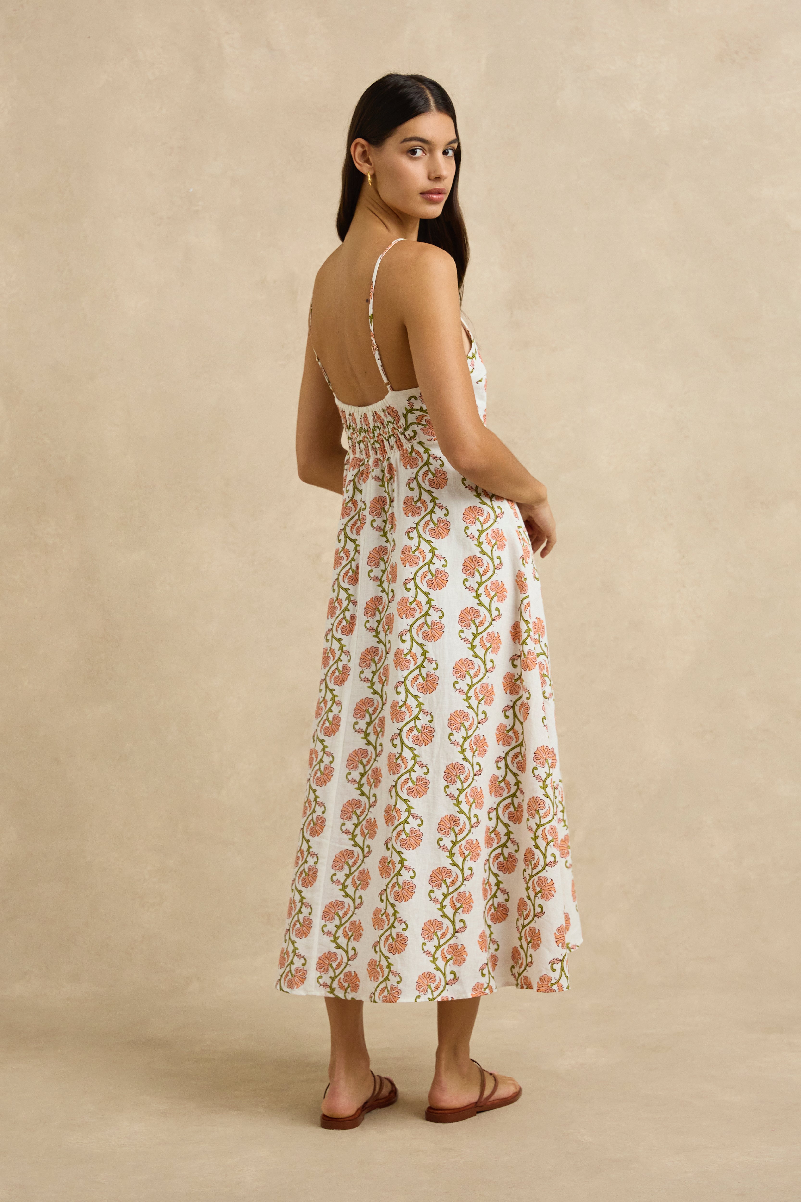 Teeva Dress - Daffodil Pink