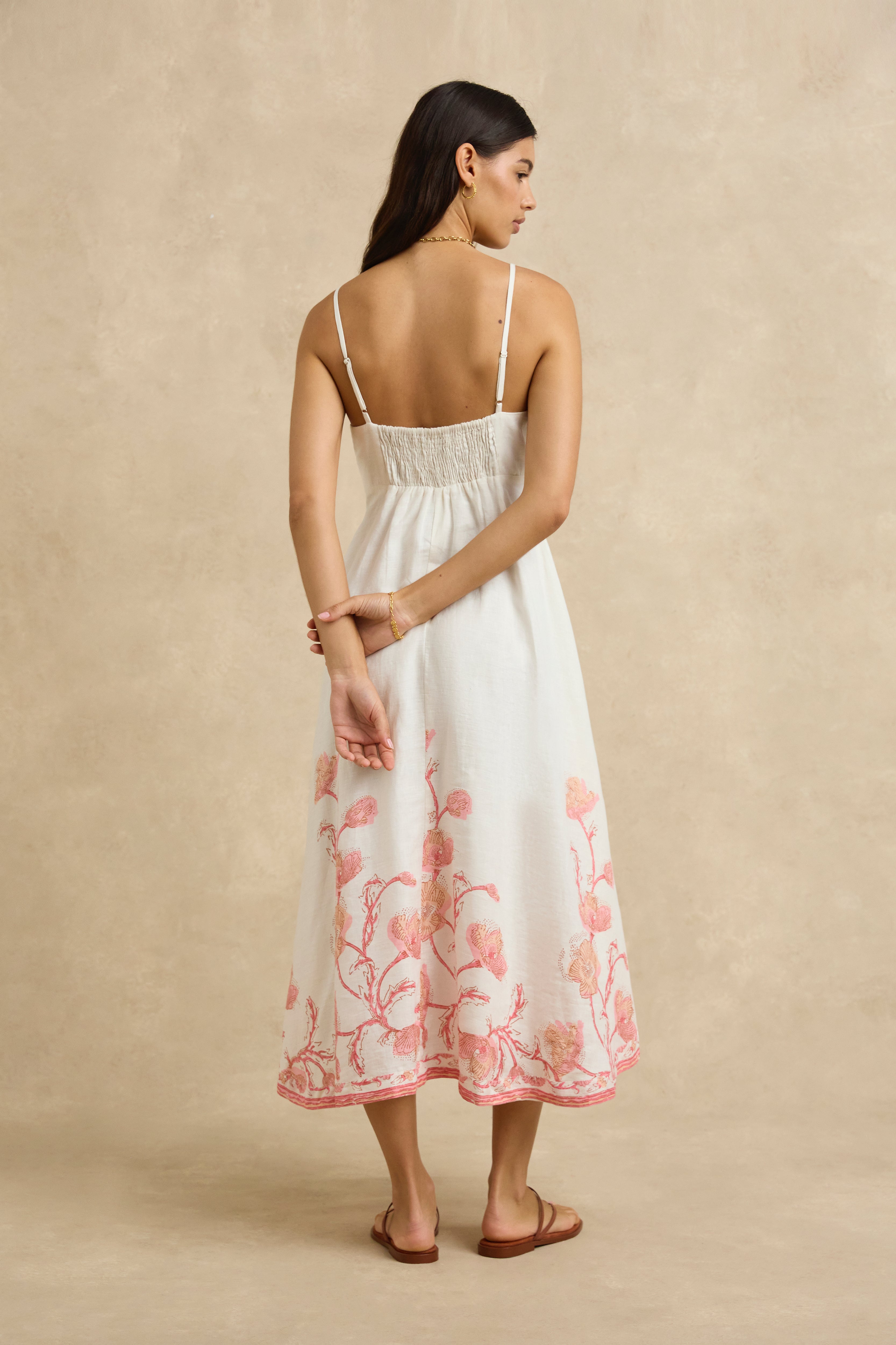 Teeva Dress - Hibiscus Bloom Pink
