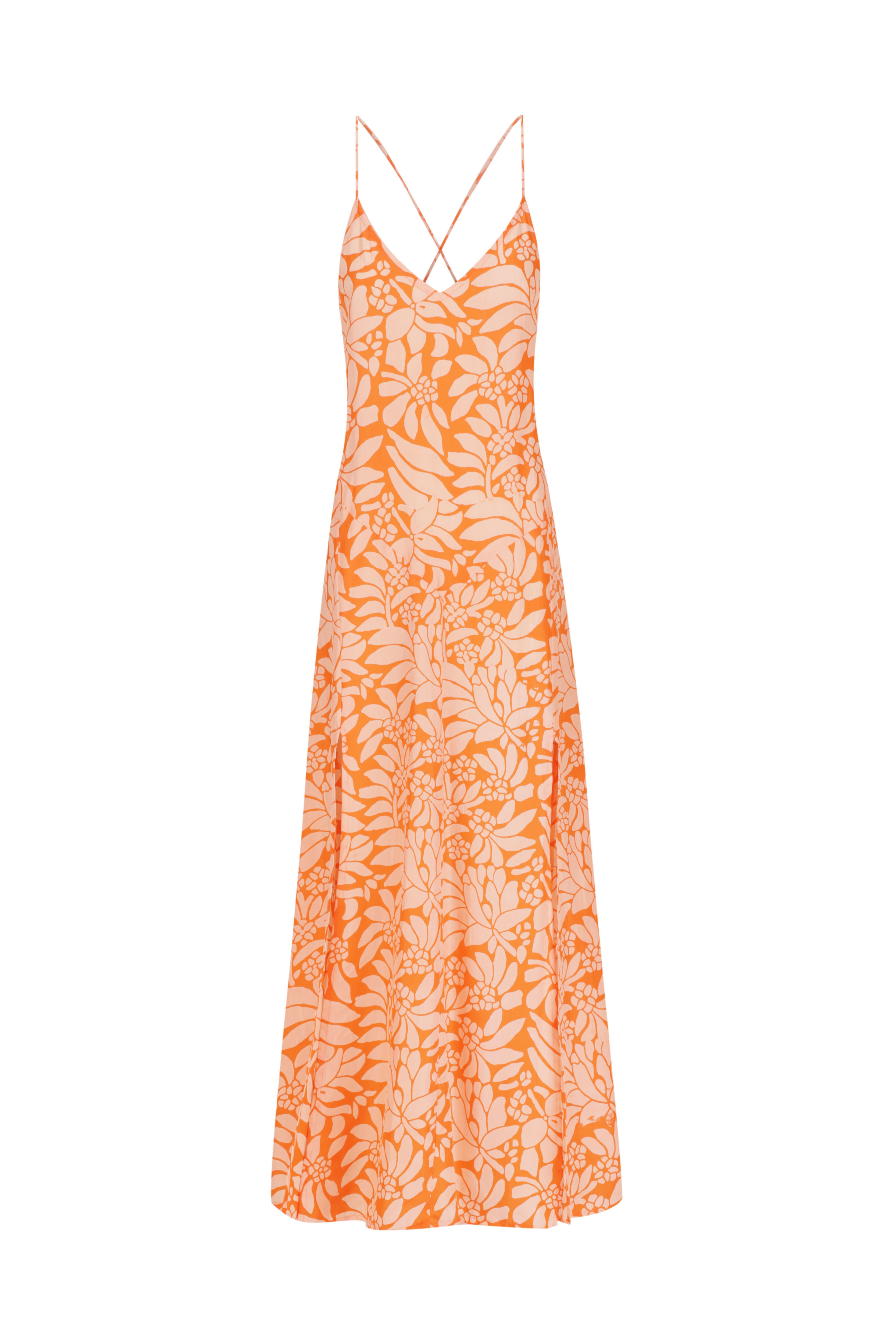 Veda Dress - Crocus Persimmon