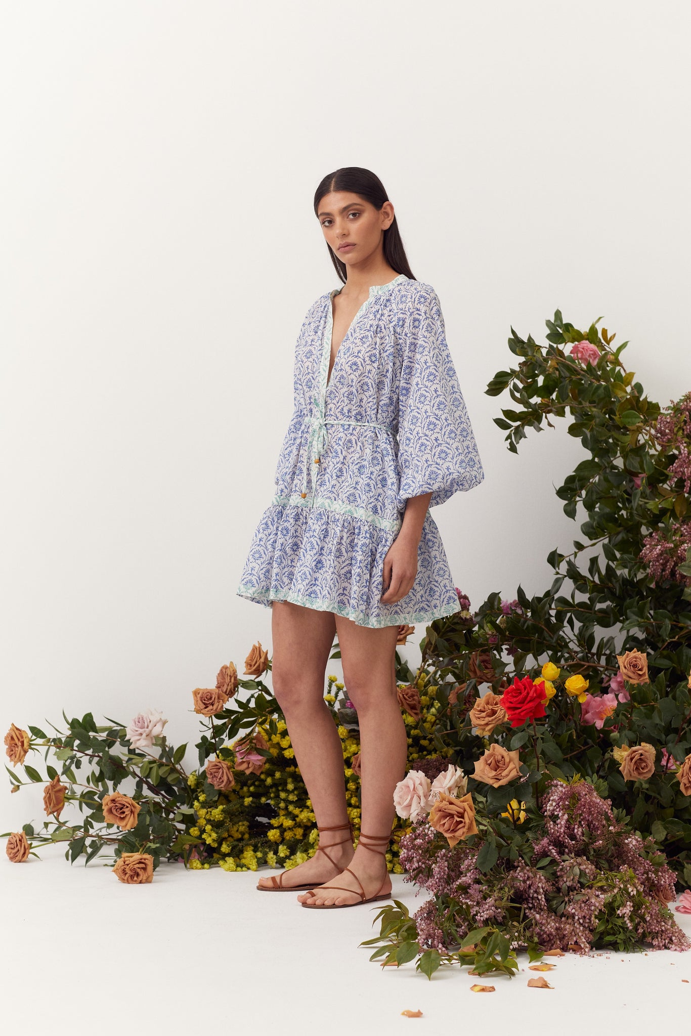 Martine Dress, Periwinkle