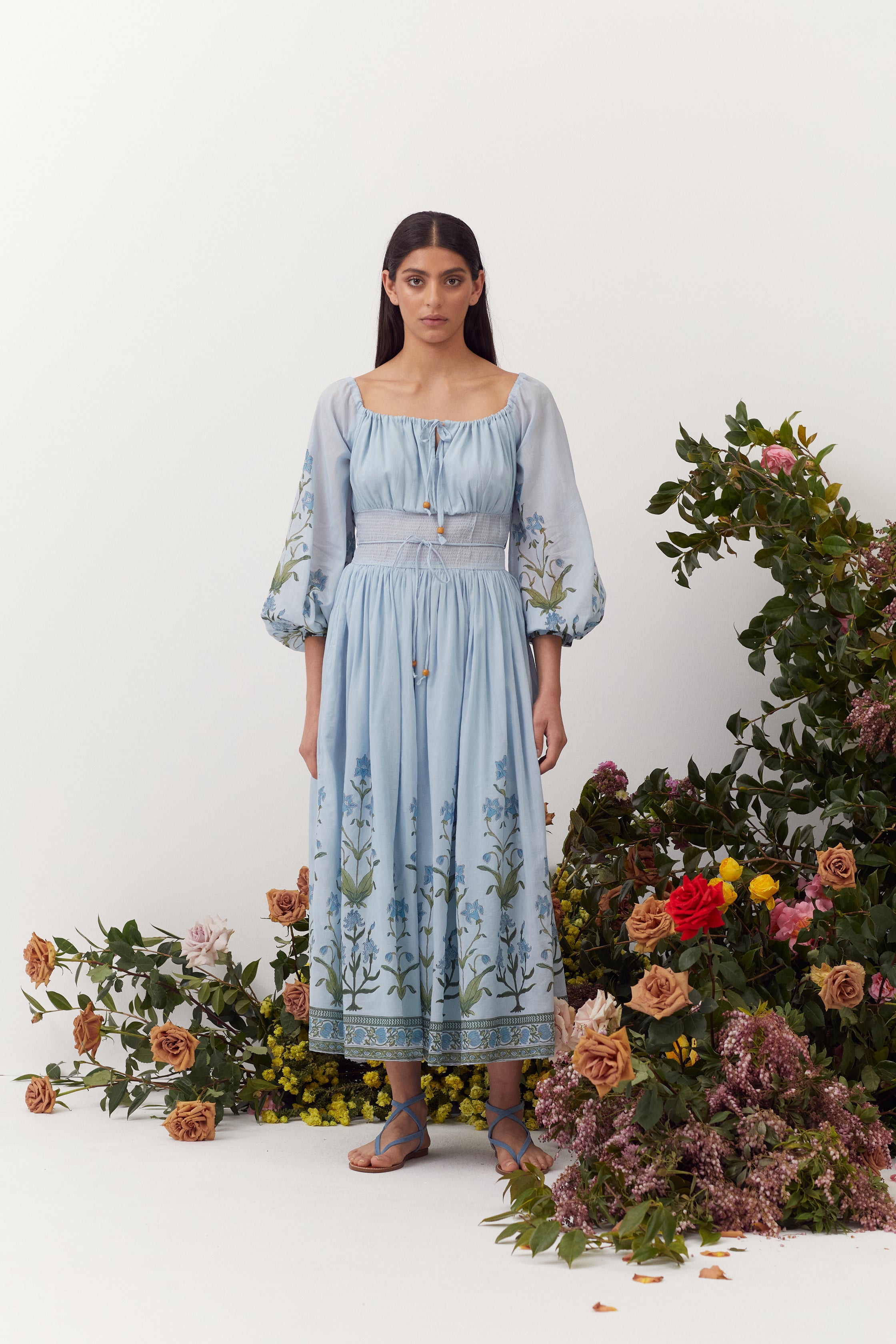 Estelle Dress, Azure