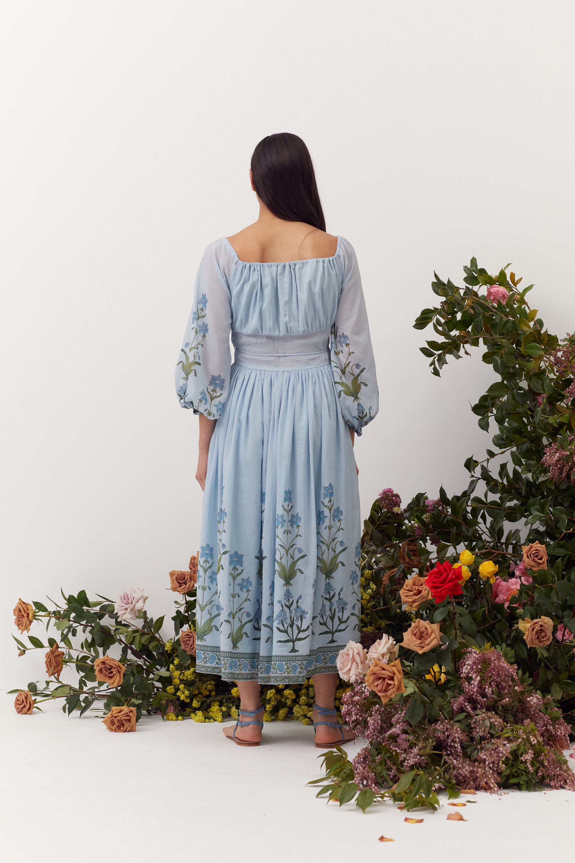 Estelle Dress, Azure